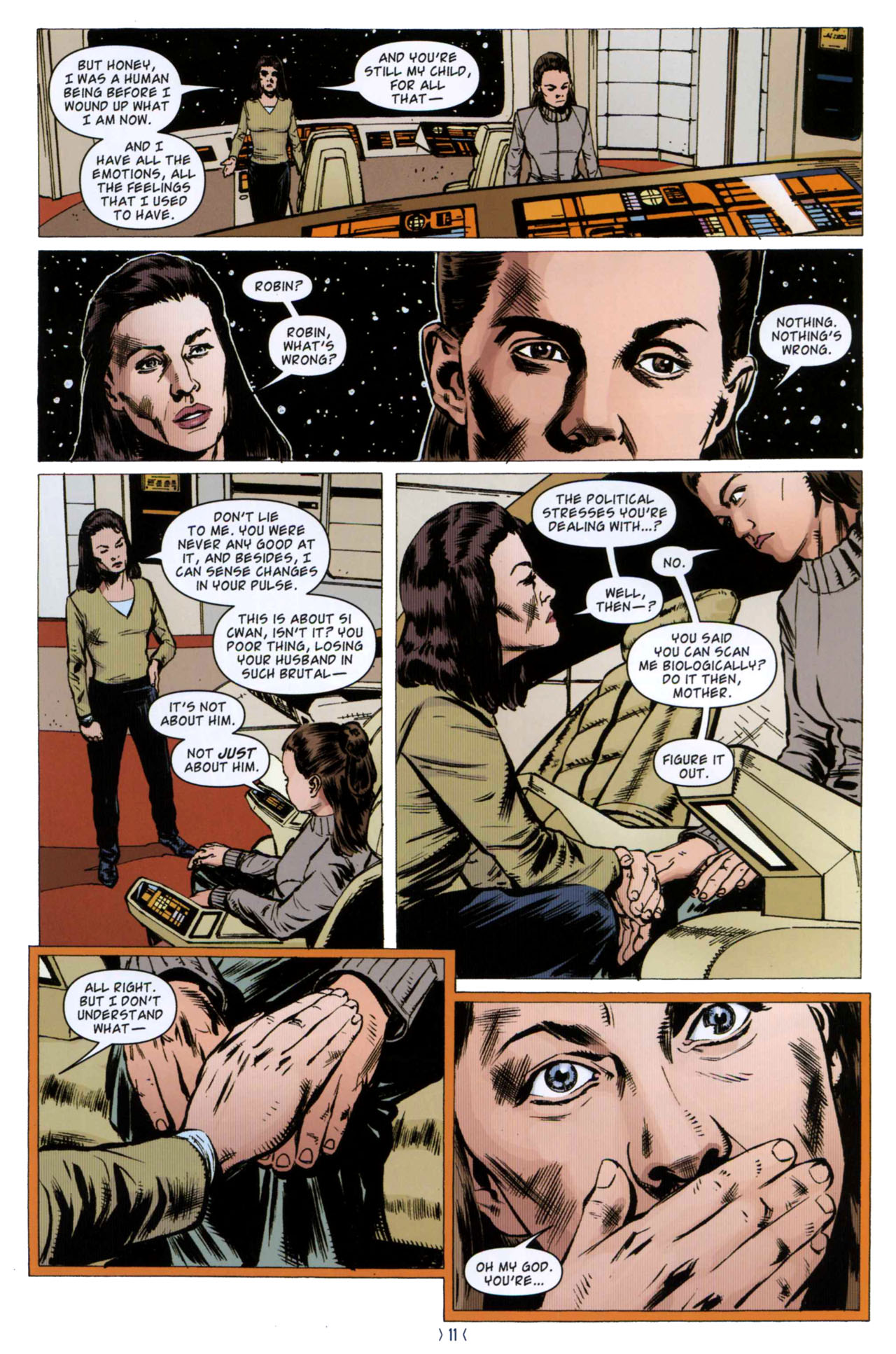 Read online Star Trek: New Frontier comic -  Issue #2 - 13