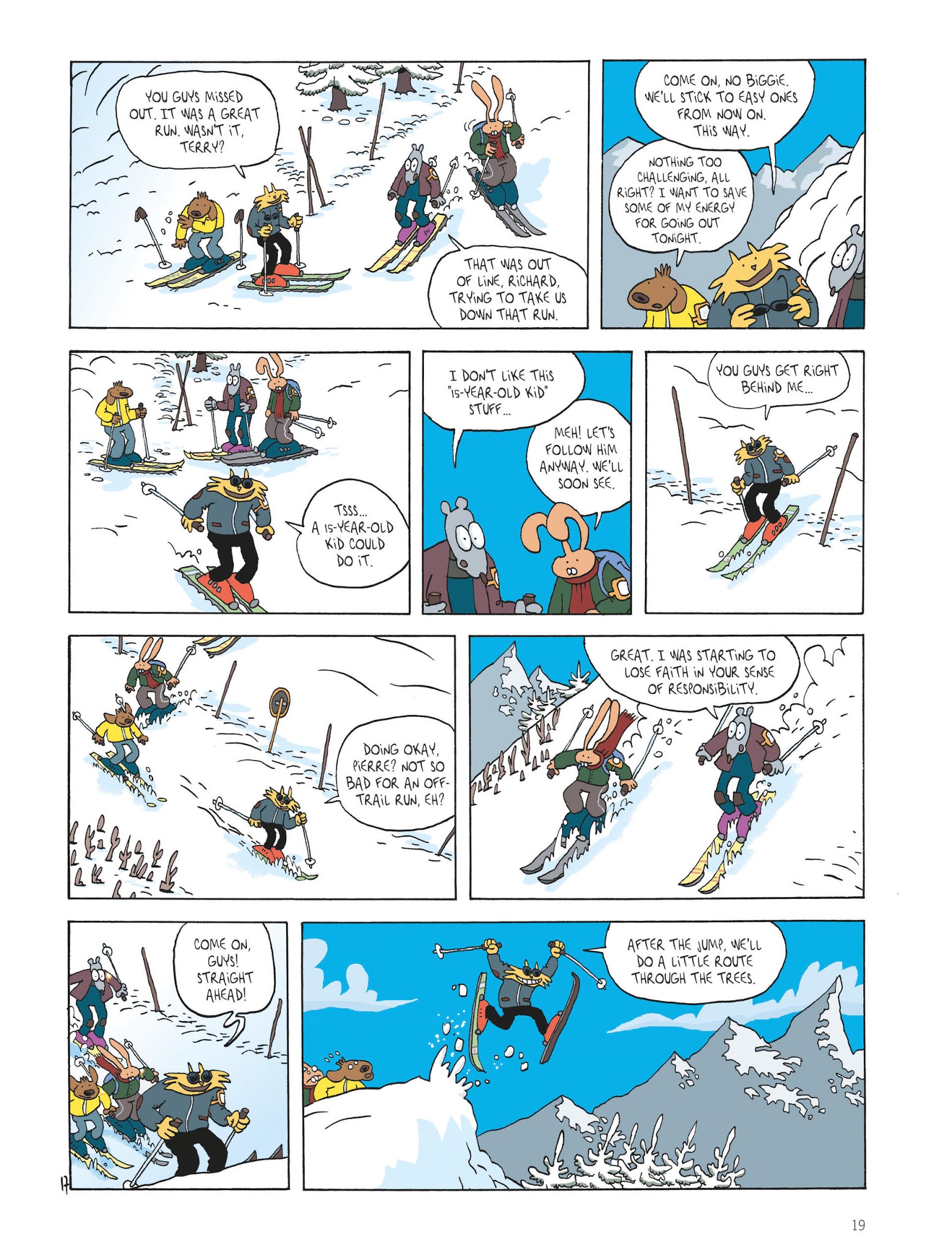 Read online The Spiffy Adventures of McConey comic -  Issue #0 - 19