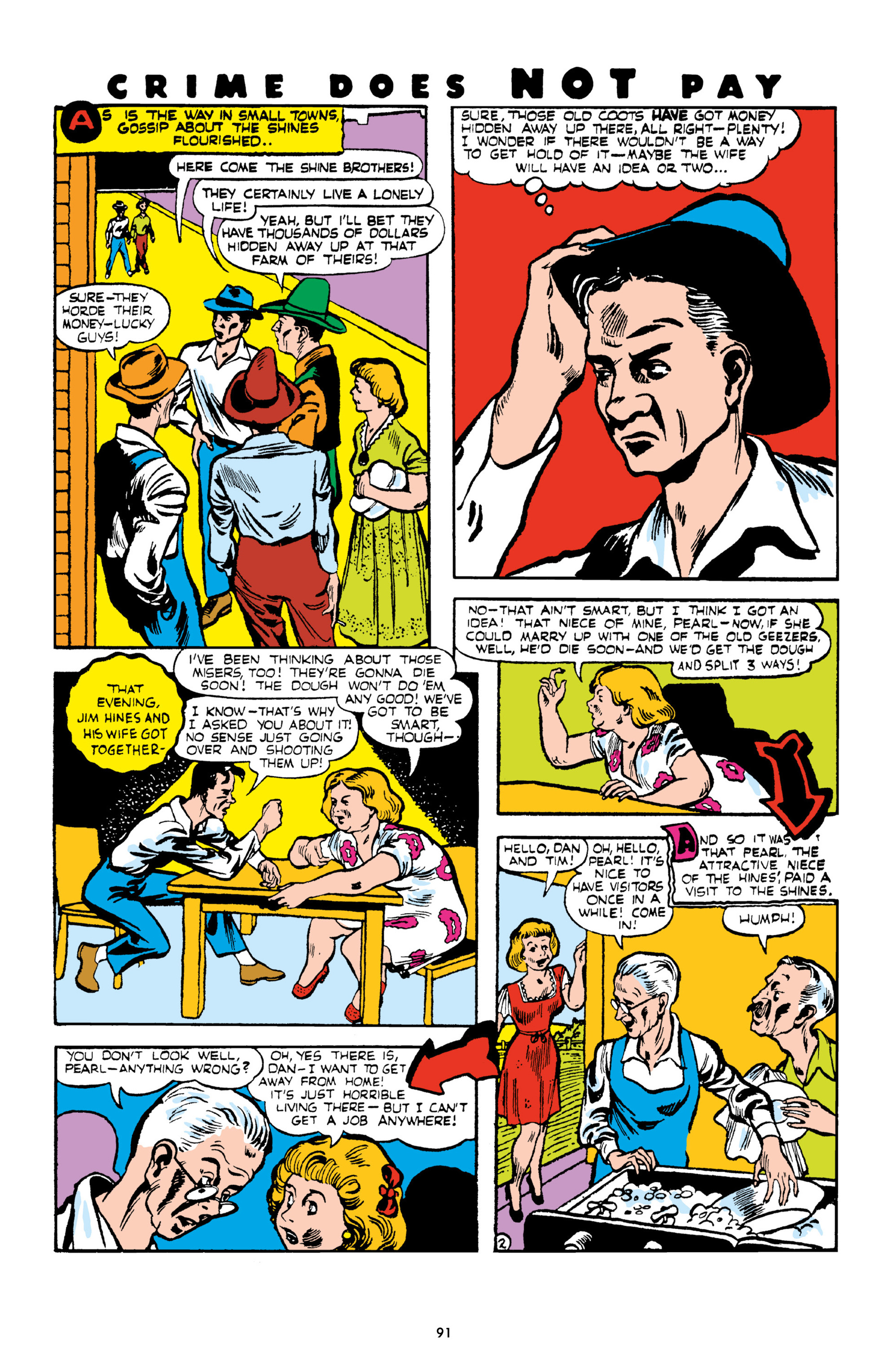 Read online Crime Does Not Pay Archives comic -  Issue # TPB 6 (Part 1) - 93