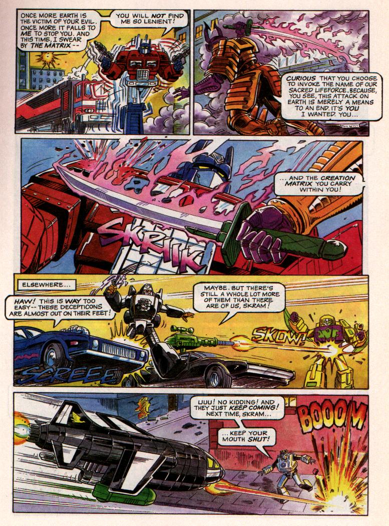 Read online Transformers: Generation 2 (1994) comic -  Issue #1 - 13