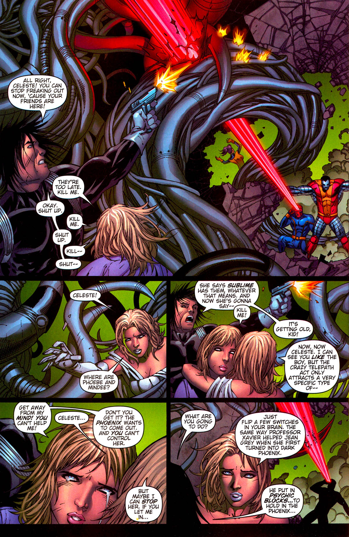 Read online X-Men: Phoenix - Warsong comic -  Issue #3 - 26