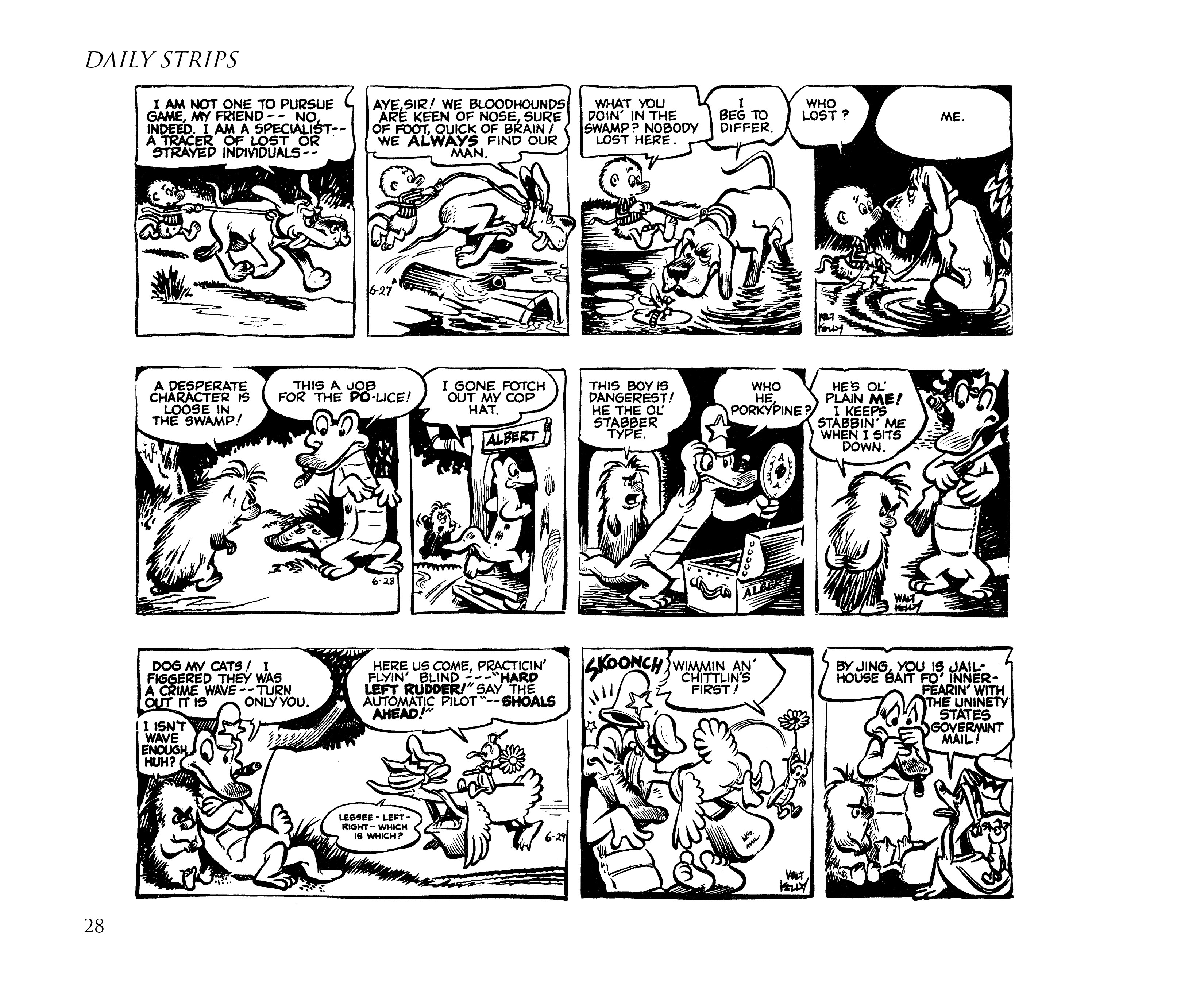 Read online Pogo by Walt Kelly: The Complete Syndicated Comic Strips comic -  Issue # TPB 1 (Part 1) - 46