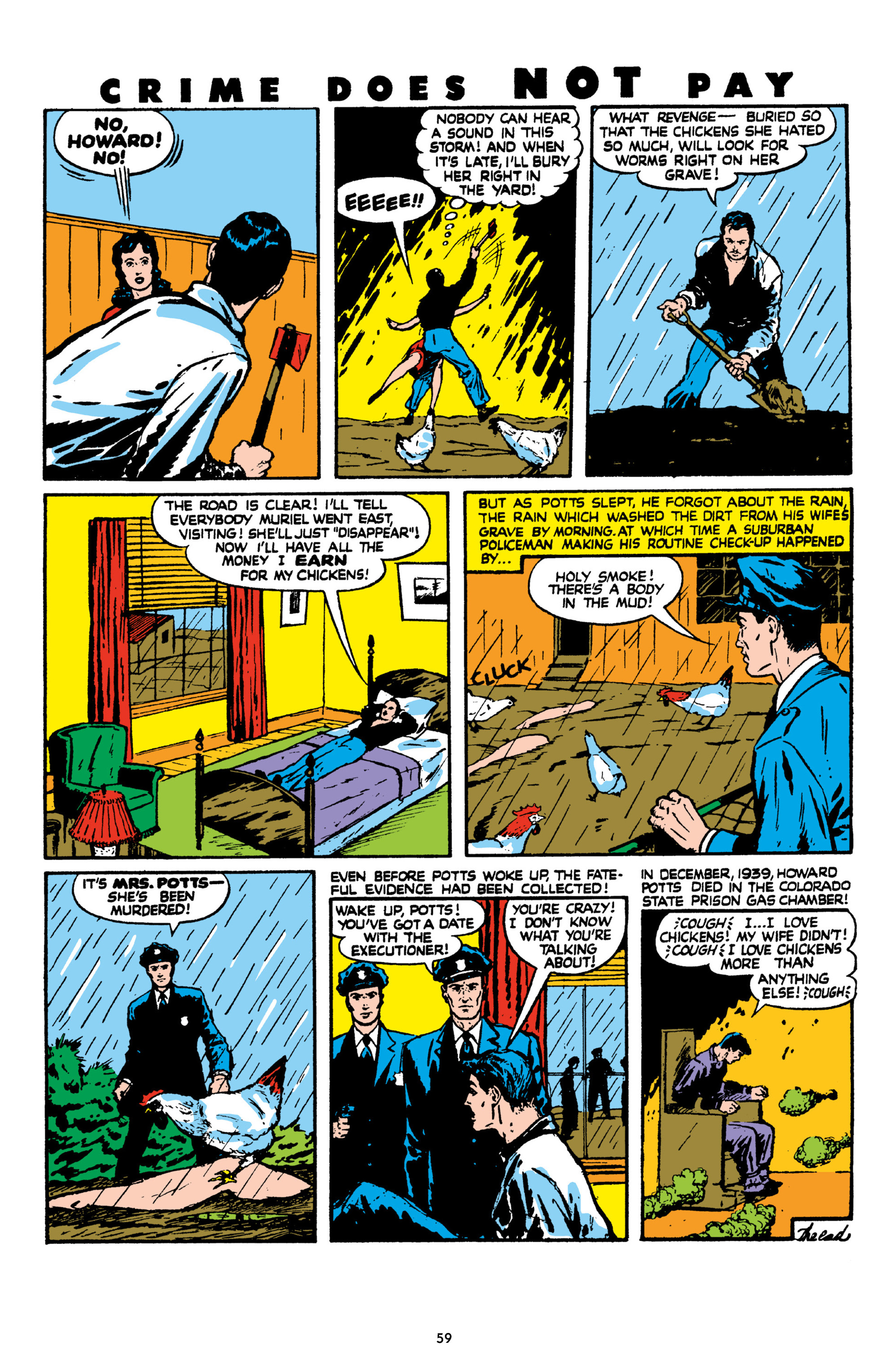 Read online Crime Does Not Pay Archives comic -  Issue # TPB 8 (Part 1) - 60