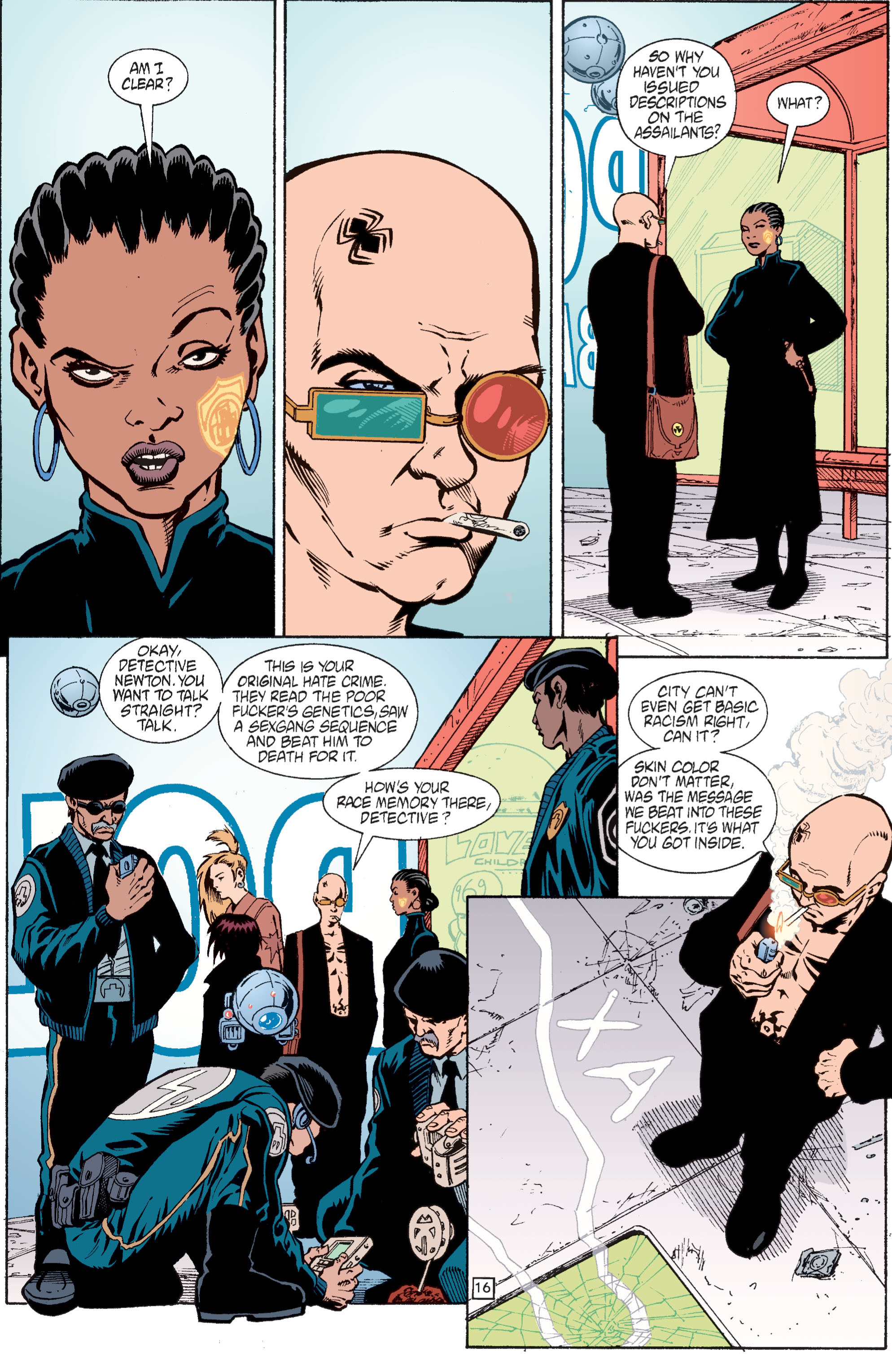 Read online Transmetropolitan comic -  Issue #28 - 17