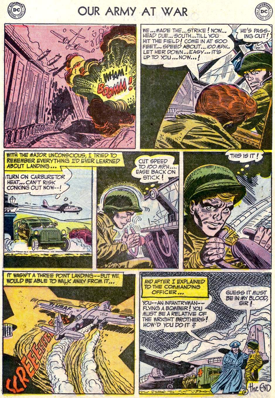 Read online Our Army at War (1952) comic -  Issue #9 - 16