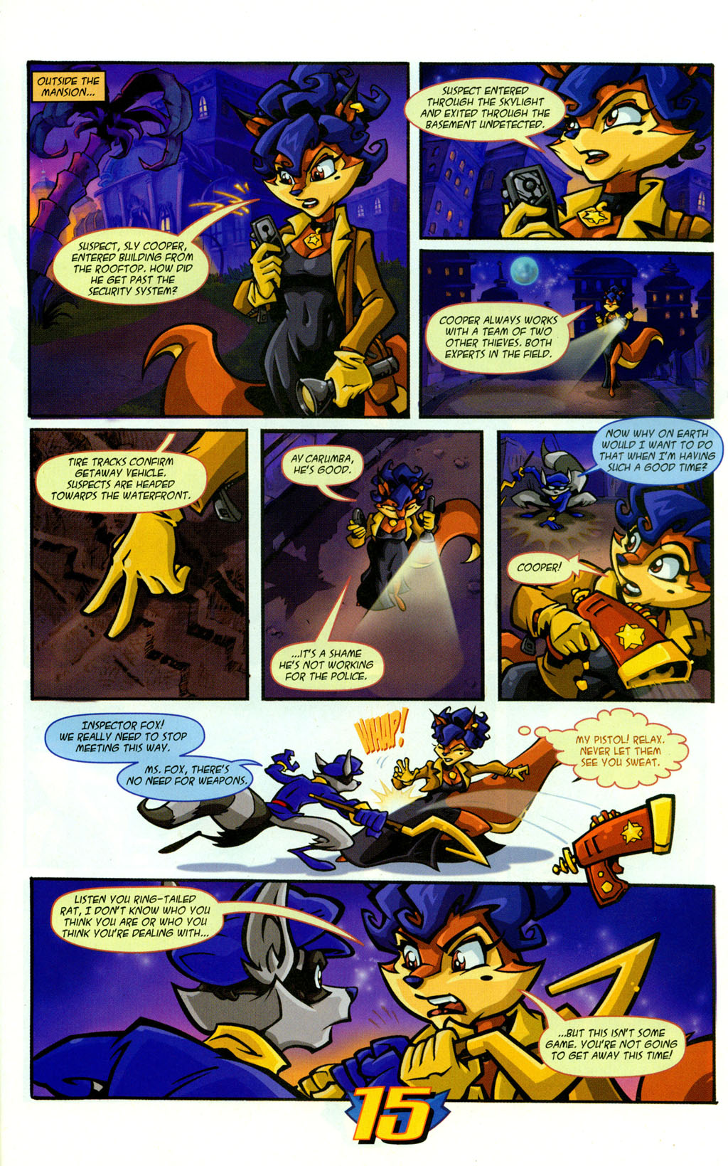 Read online The Adventures of Sly Cooper comic -  Issue #1 - 17