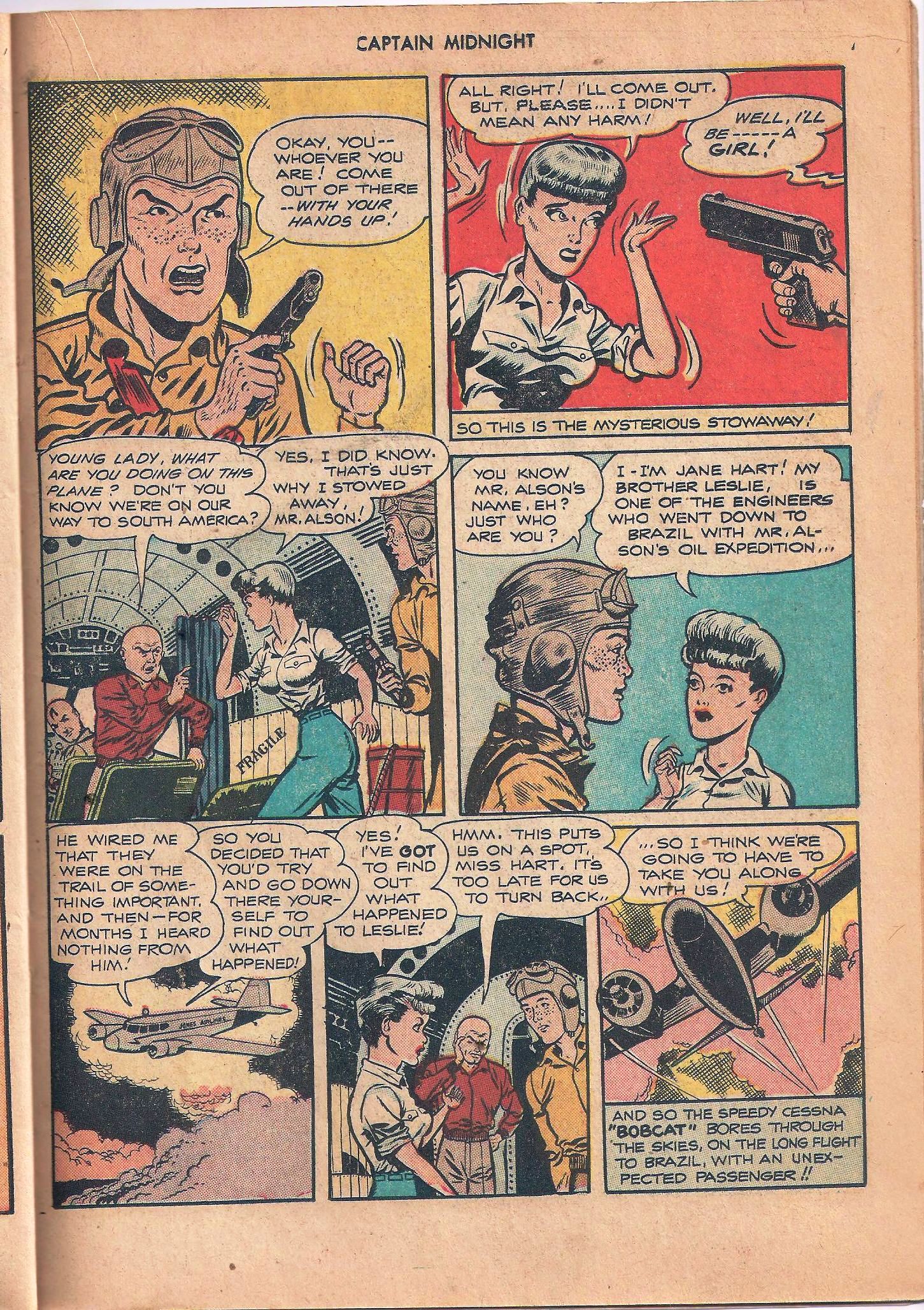 Read online Captain Midnight (1942) comic -  Issue #53 - 35