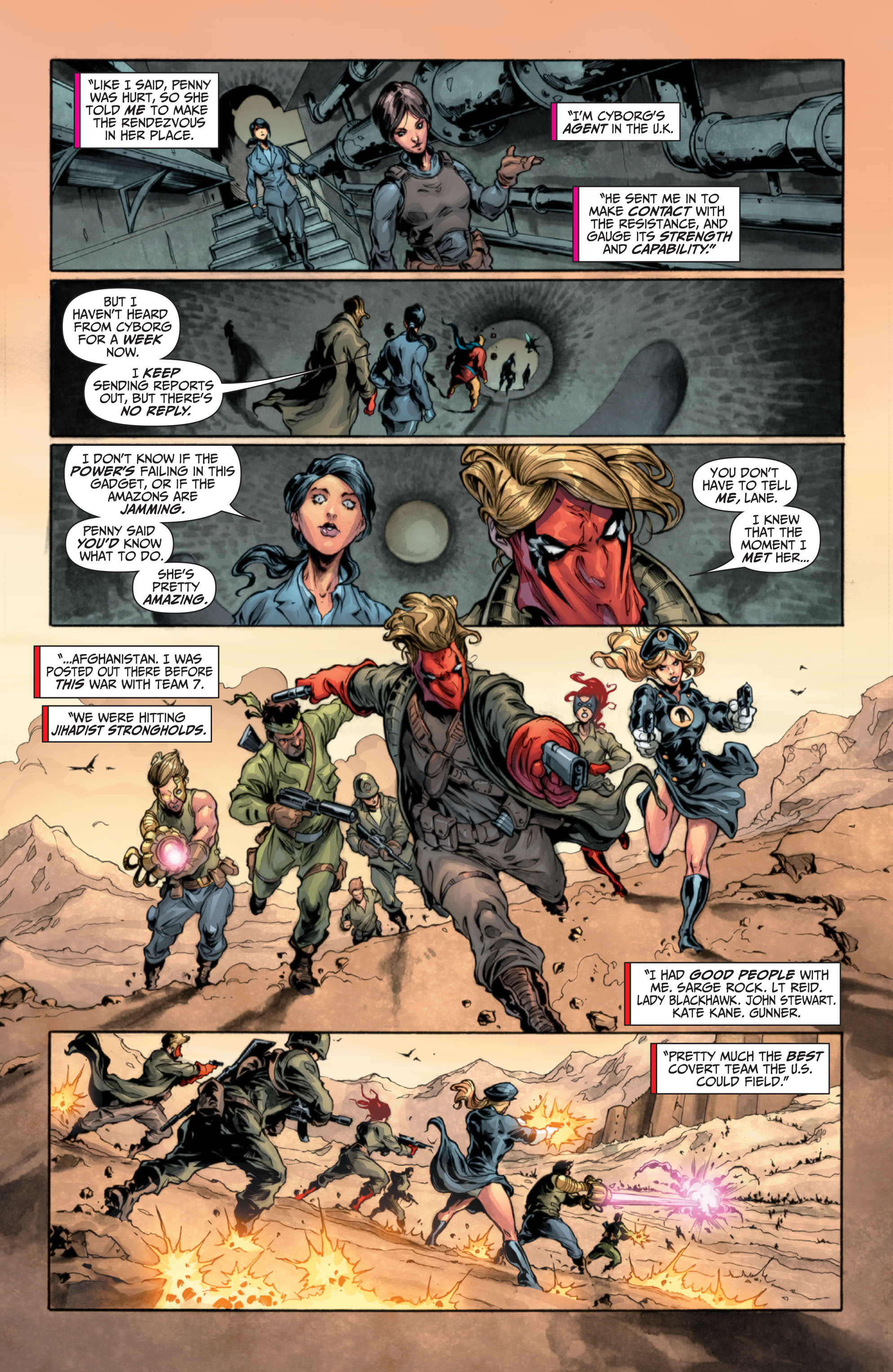 Read online Flashpoint: The World of Flashpoint Featuring Wonder Woman comic -  Issue # Full - 158