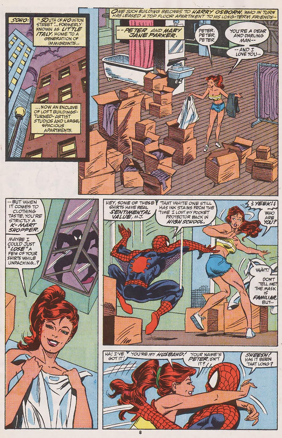 Read online Web of Spider-Man (1985) comic -  Issue #57 - 7