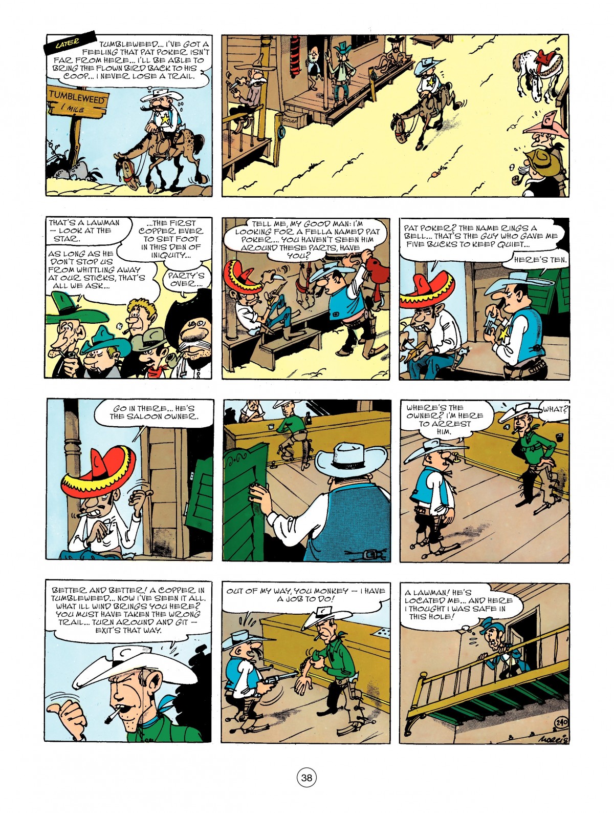 Read online A Lucky Luke Adventure comic -  Issue #44 - 38