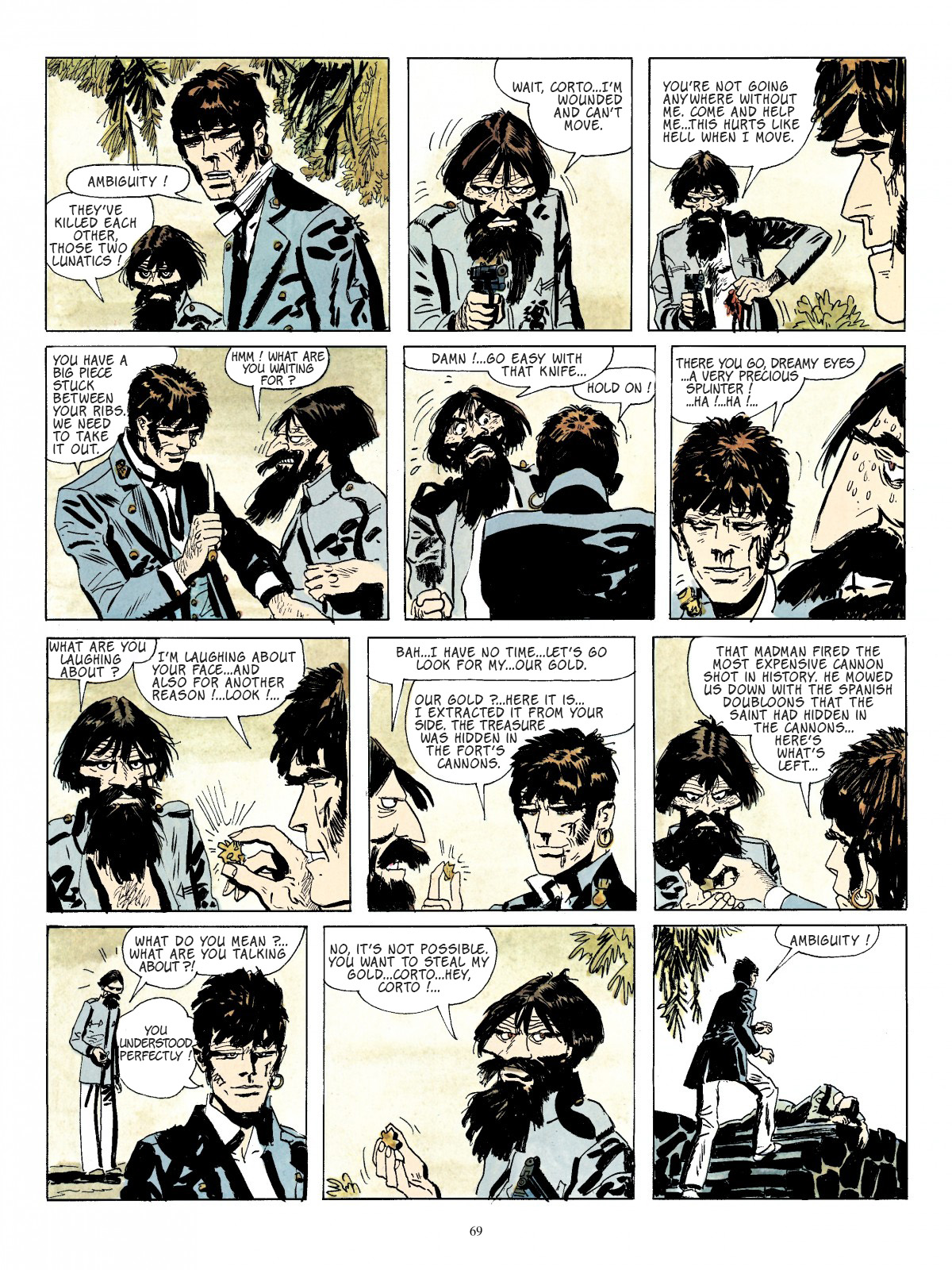 Read online Corto Maltese comic -  Issue # TPB 4 - 59