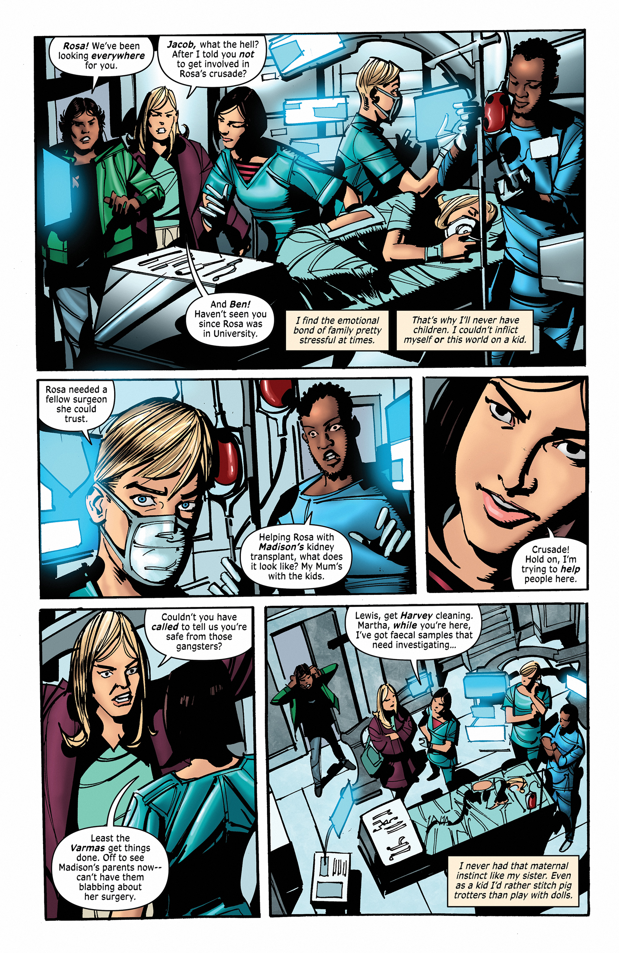 Read online Surgeon X comic -  Issue #3 - 28