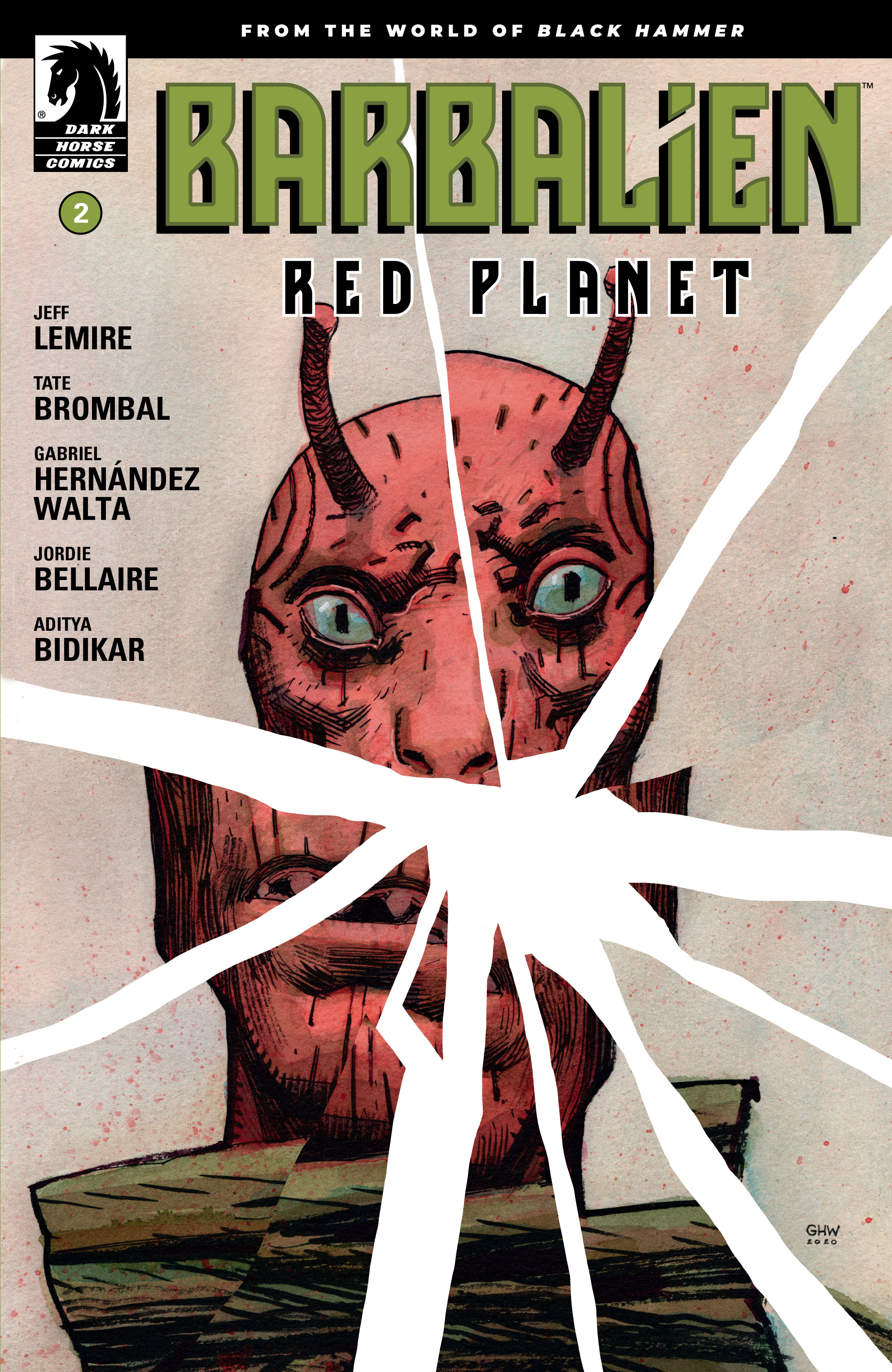 Read online Barbalien: Red Planet comic -  Issue #2 - 1