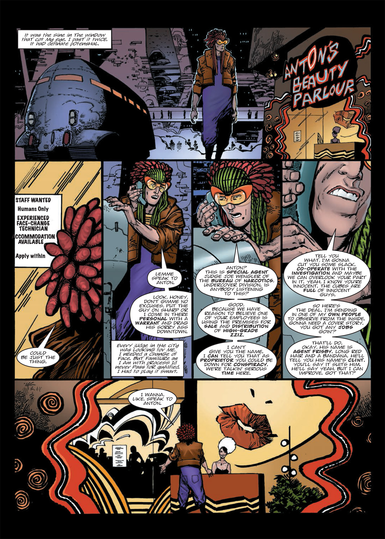 Read online Judge Dredd: Day of Chaos - The Fourth Faction comic -  Issue # TPB (Part 2) - 54