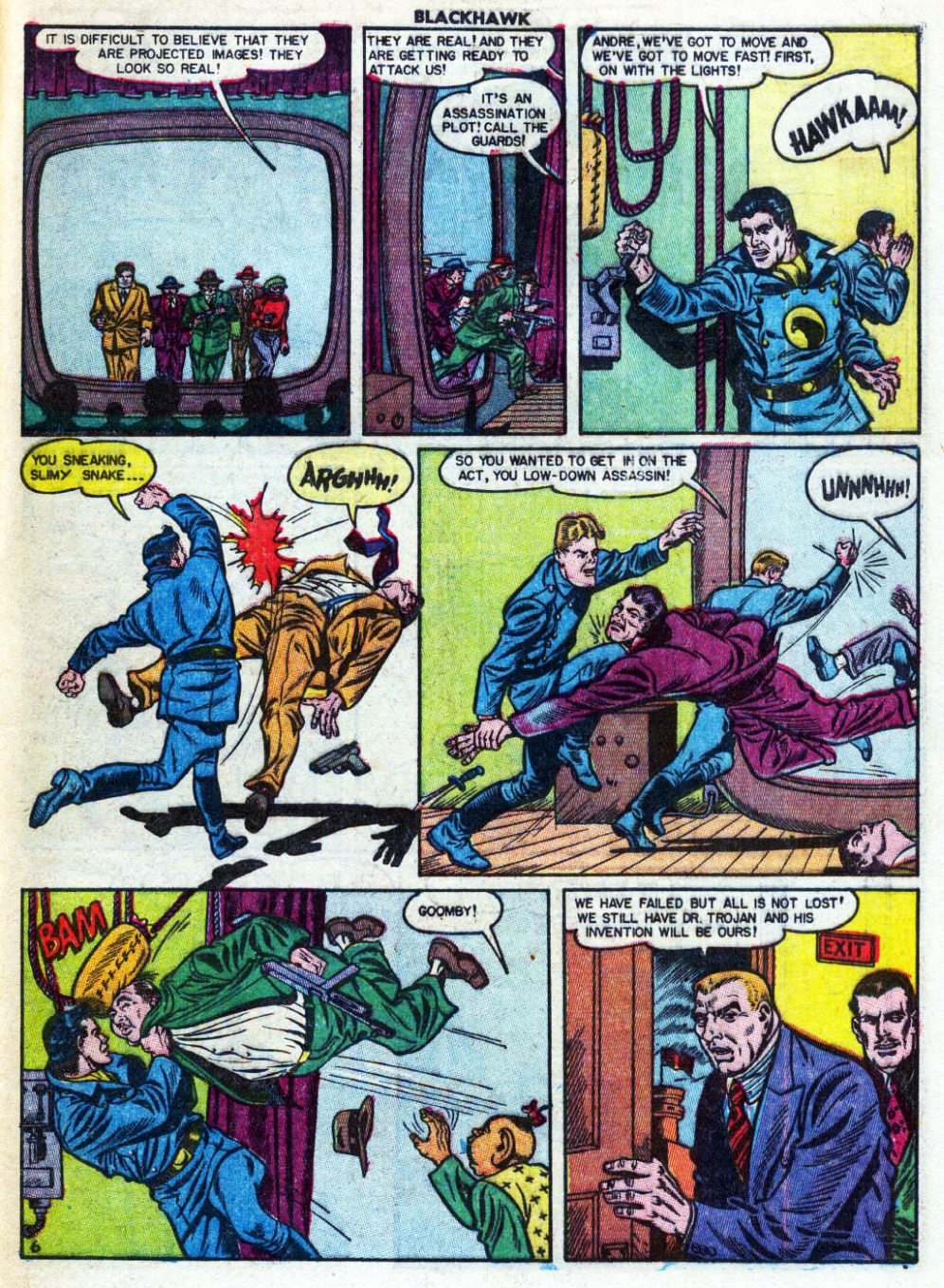 Read online Blackhawk (1957) comic -  Issue #41 - 47