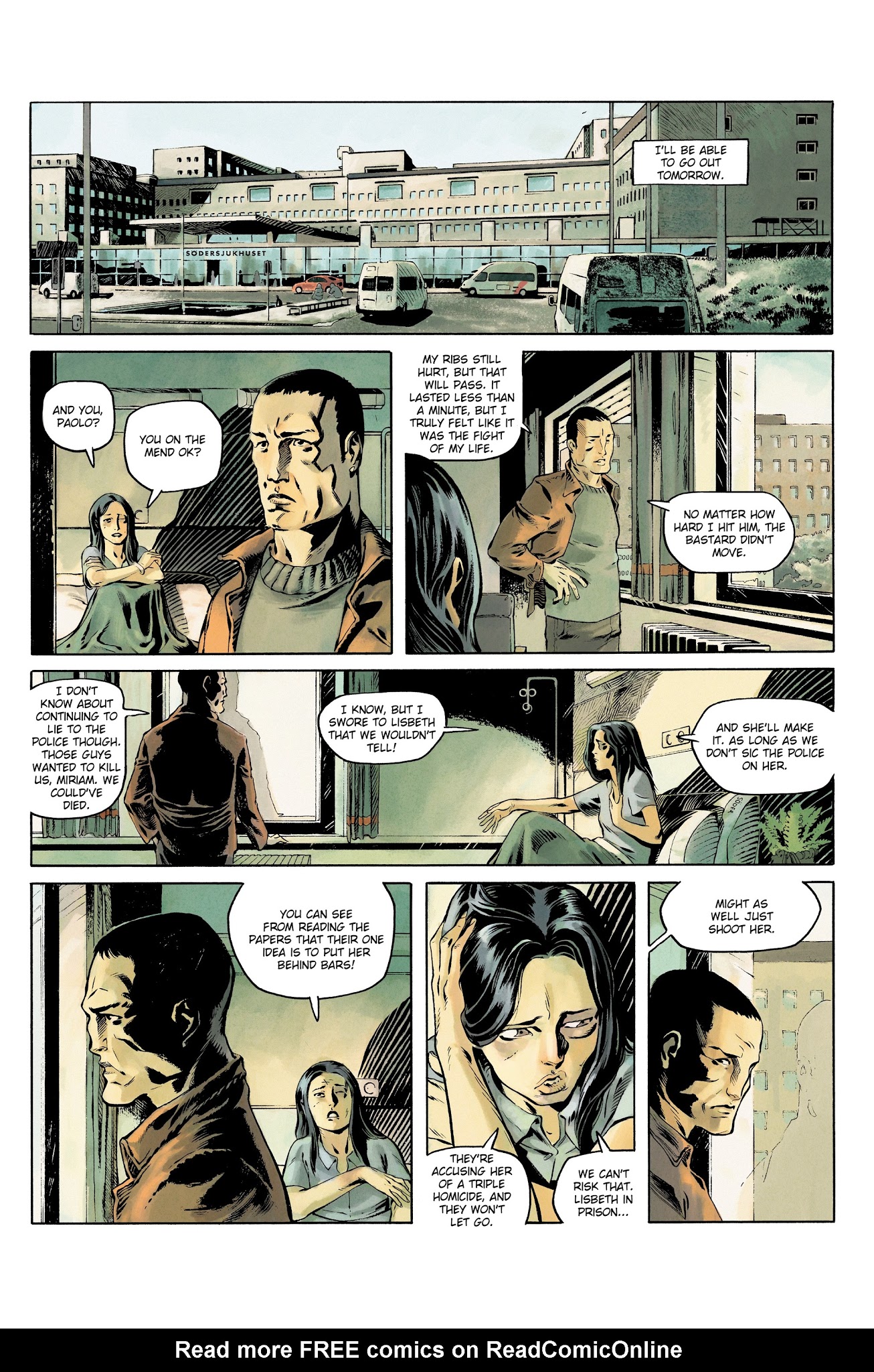 Read online Millennium: The Girl Who Played With Fire comic -  Issue #2 - 7