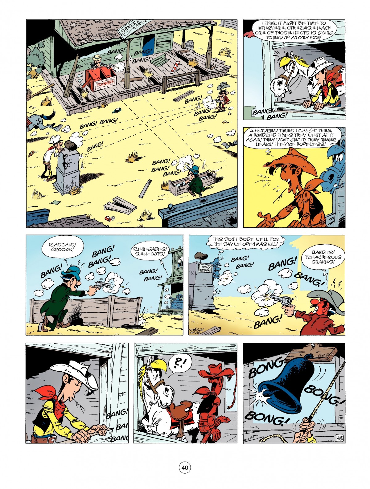 Read online A Lucky Luke Adventure comic -  Issue #42 - 40