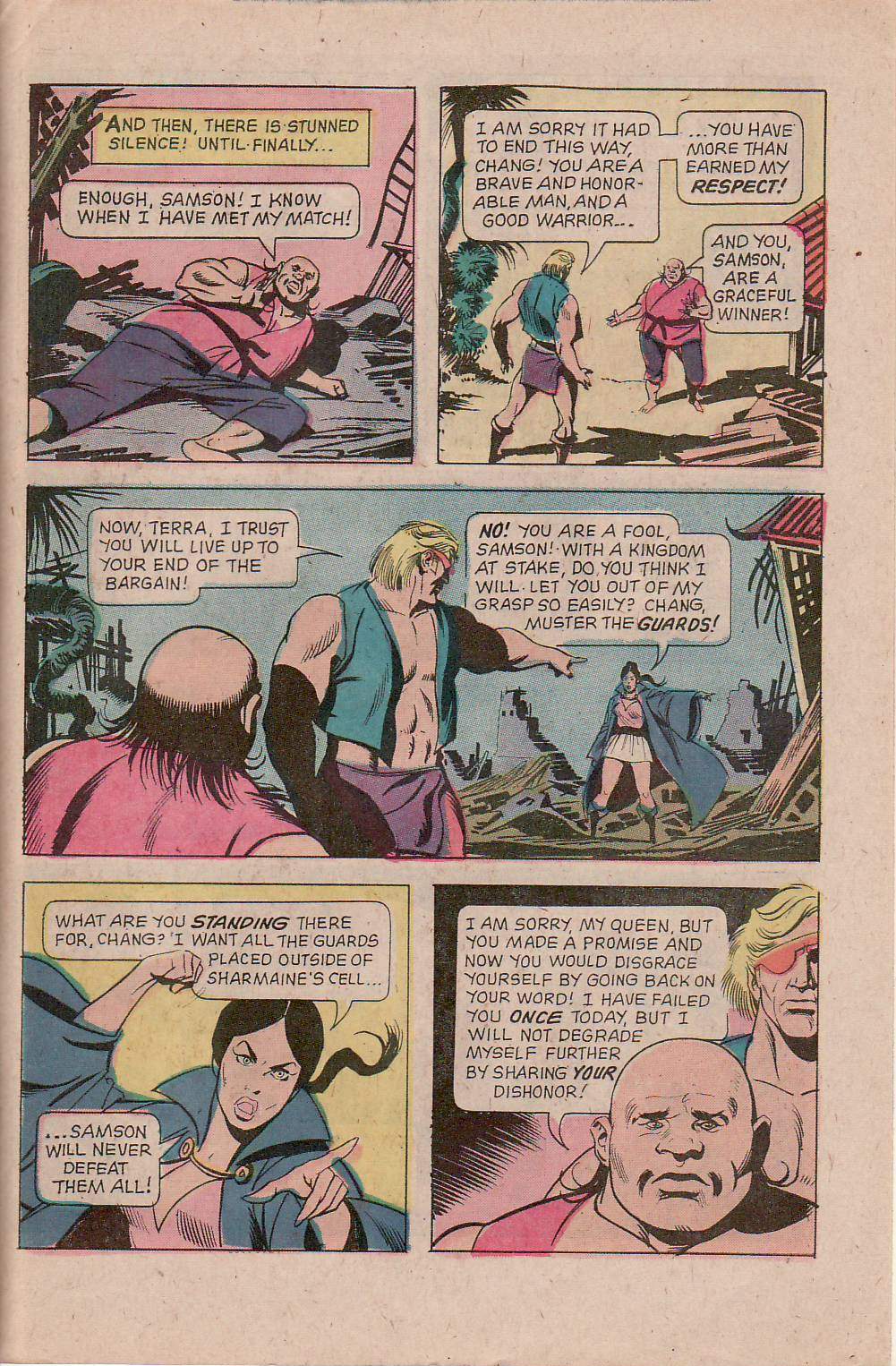 Read online Mighty Samson (1964) comic -  Issue #24 - 31