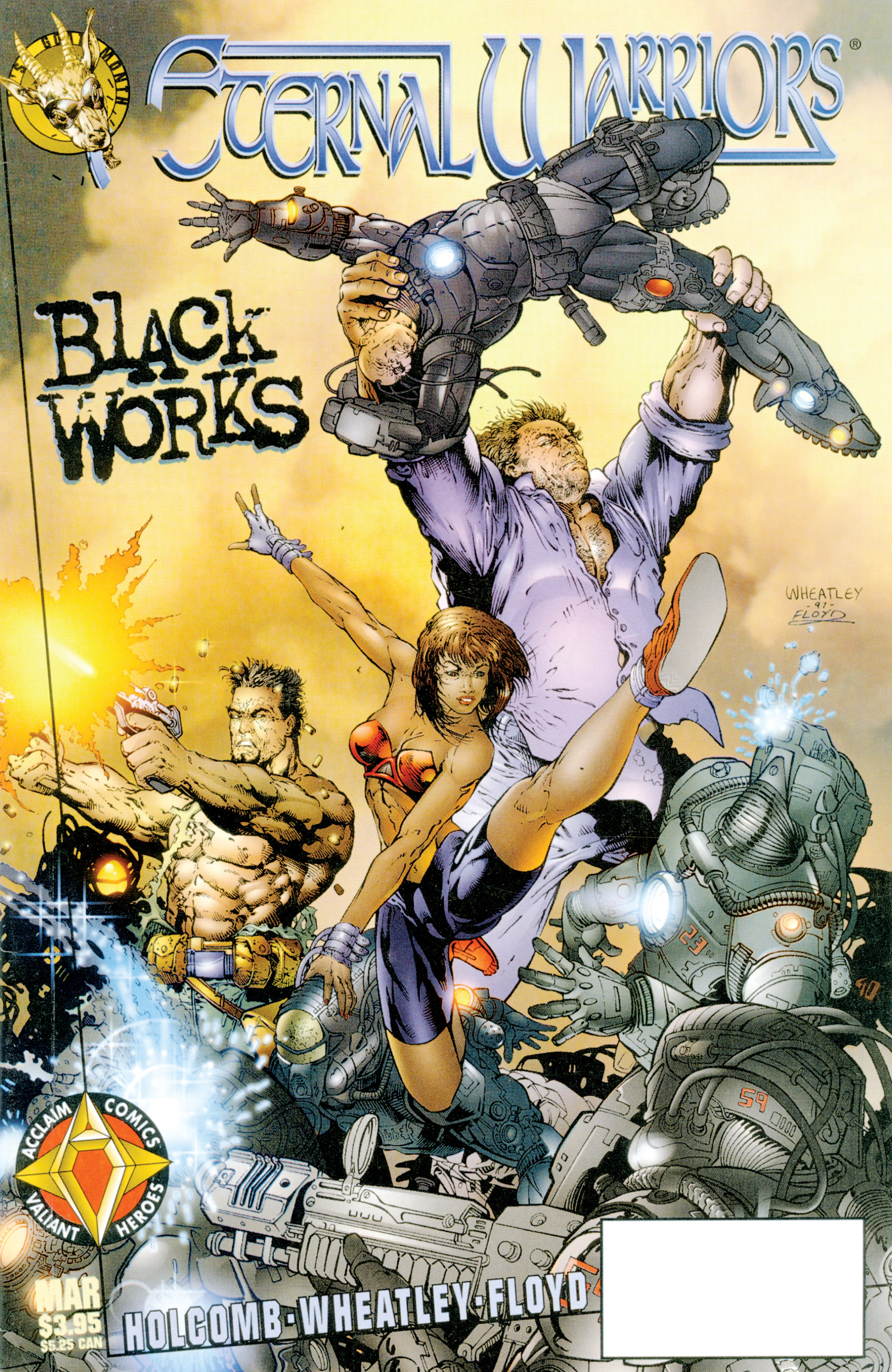 Read online Eternal Warriors comic -  Issue # Issue Blackworks - 1