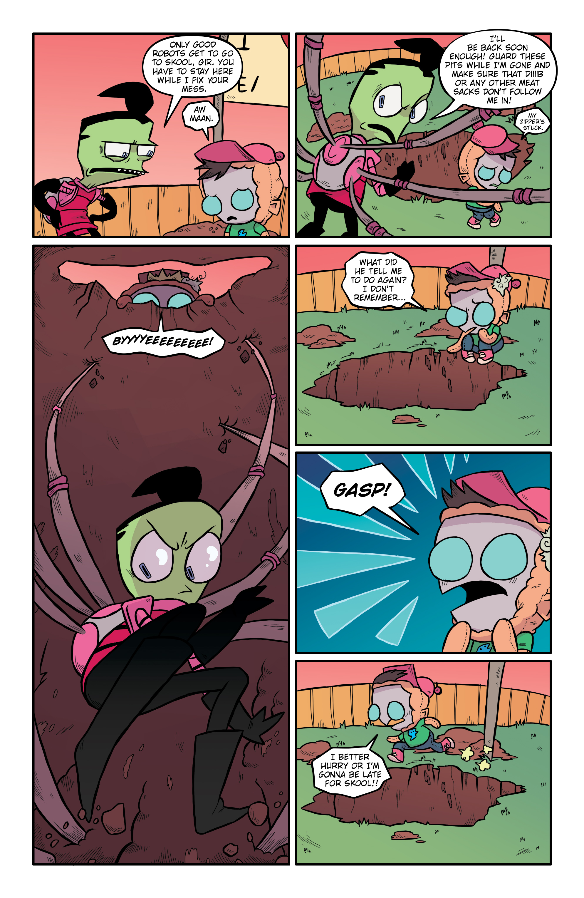 Read online Invader Zim comic -  Issue # _TPB 6 - 116
