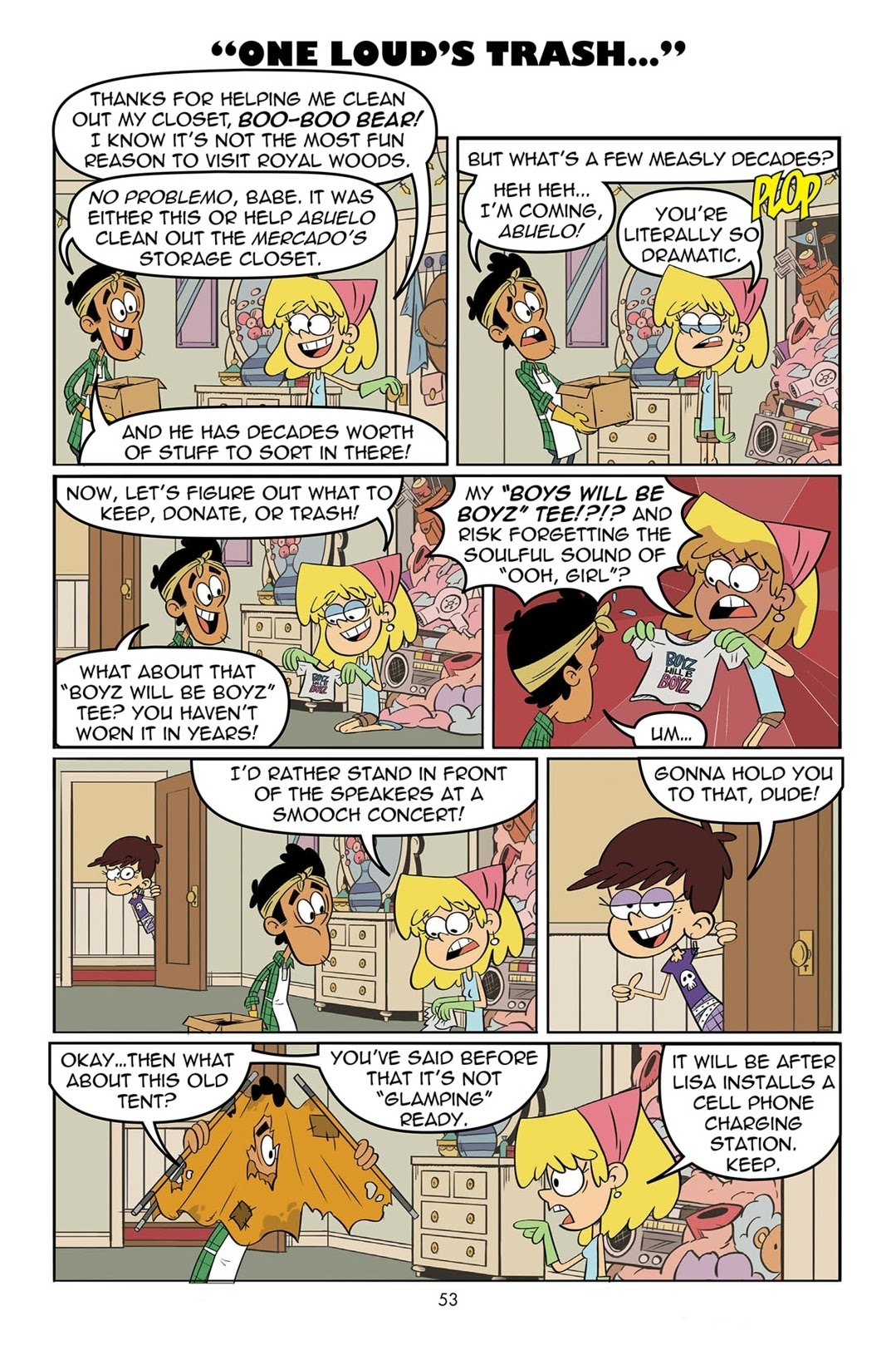 Read online The Loud House Summer Special comic -  Issue # Full - 54