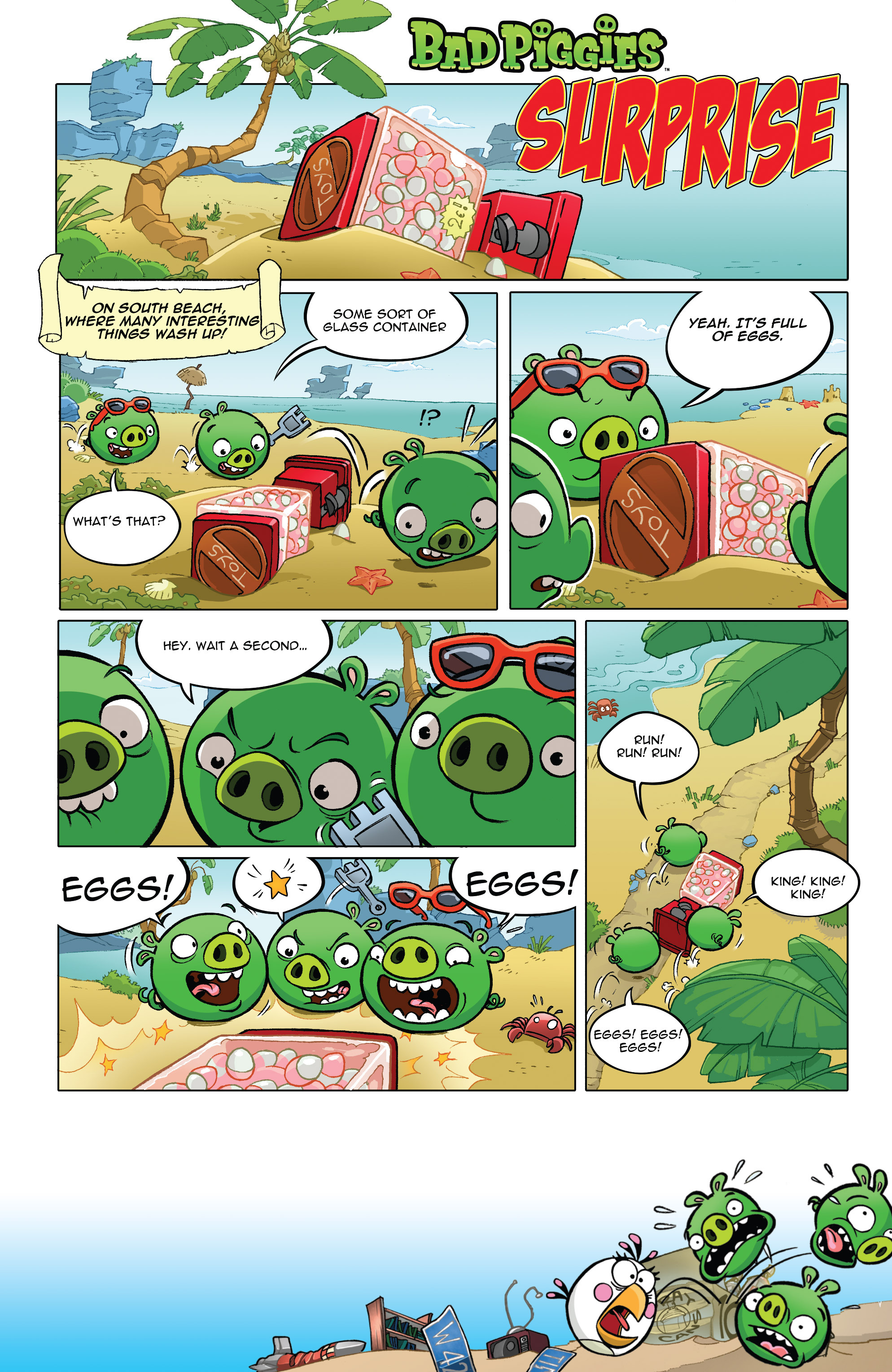 Read online Angry Birds Comics (2014) comic -  Issue #6 - 21