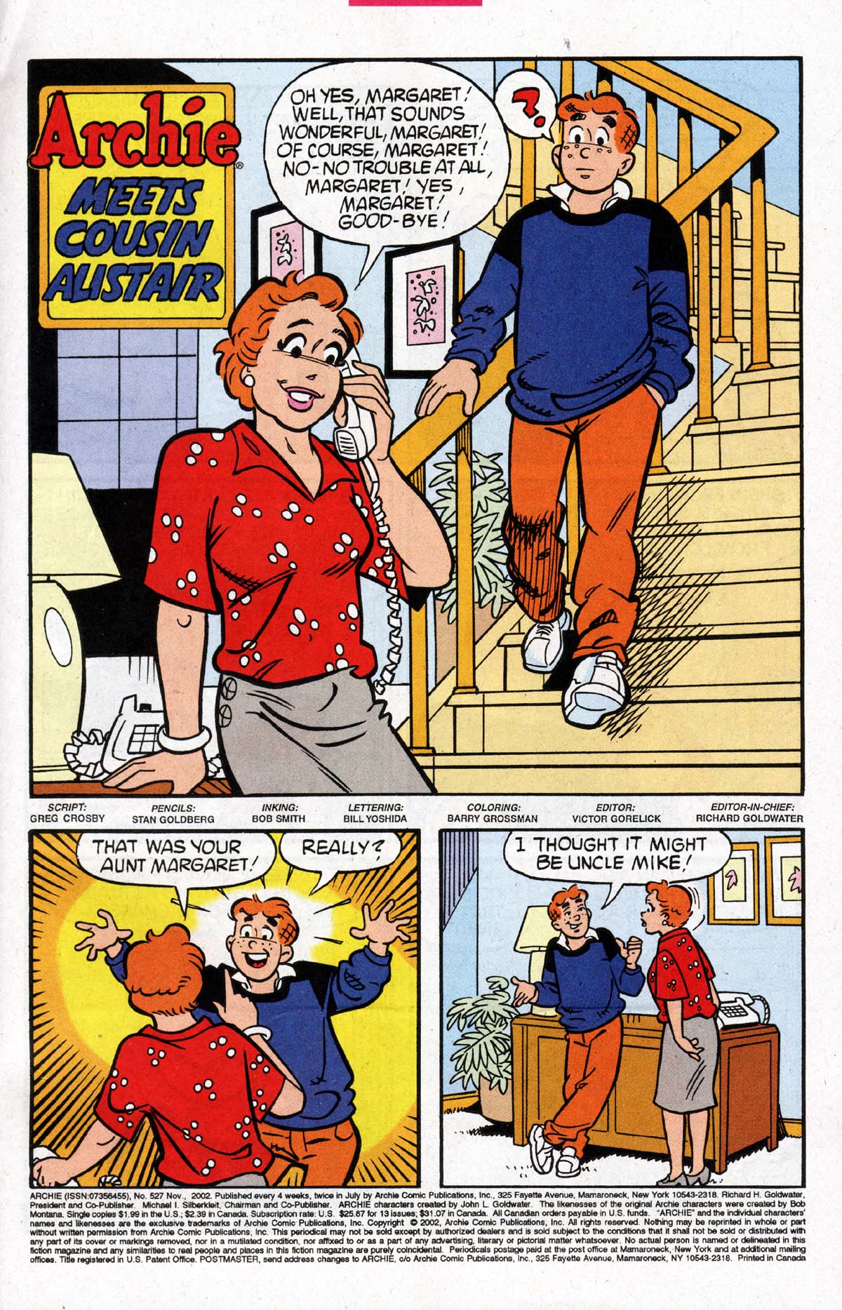 Read online Archie (1960) comic -  Issue #527 - 2