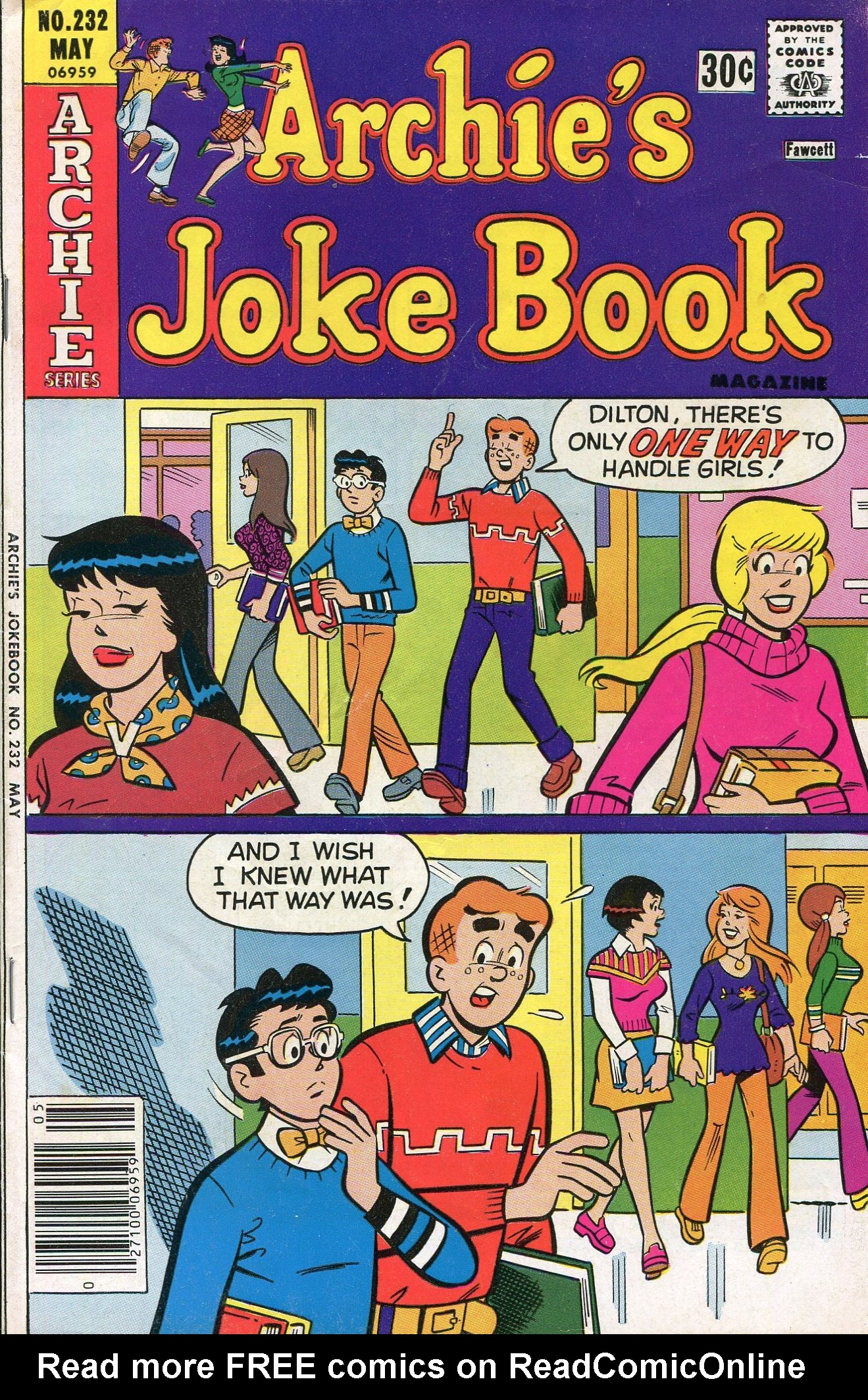Read online Archie's Joke Book Magazine comic -  Issue #232 - 1