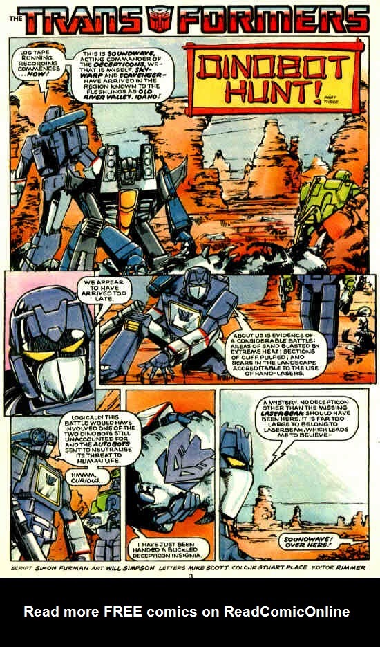 Read online The Transformers (UK) comic -  Issue #49 - 2