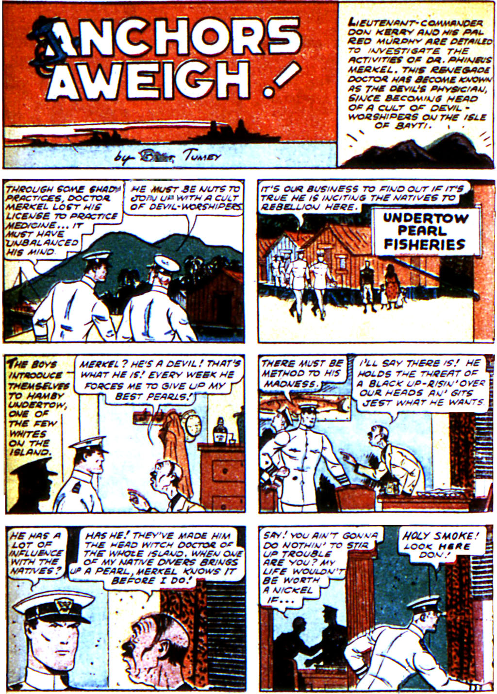 Read online Adventure Comics (1938) comic -  Issue #43 - 44