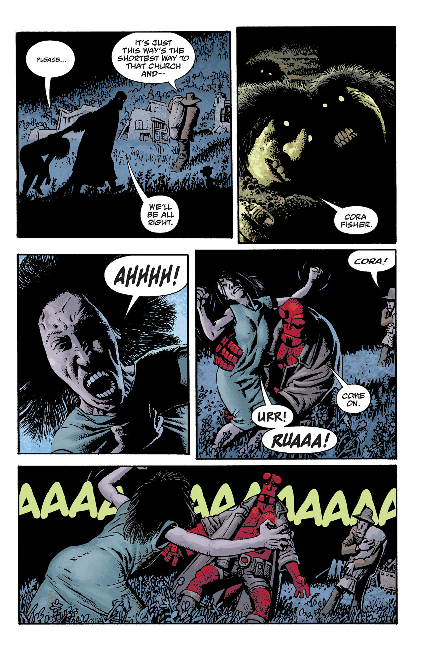 Read online Hellboy: The Crooked Man and Others comic -  Issue # TPB - 41
