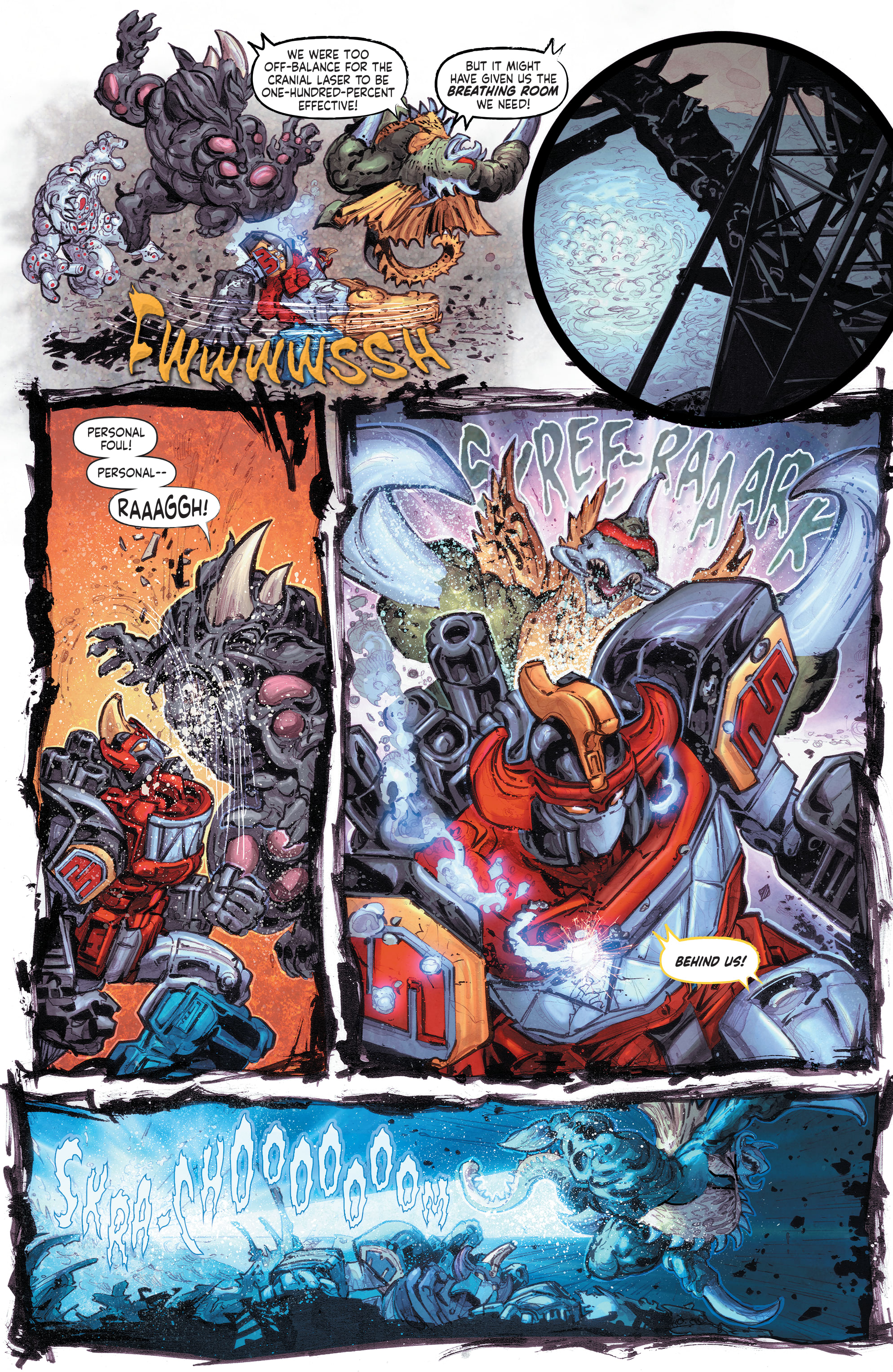 Read online Godzilla vs. The Mighty Morphin Power Rangers comic -  Issue #3 - 9
