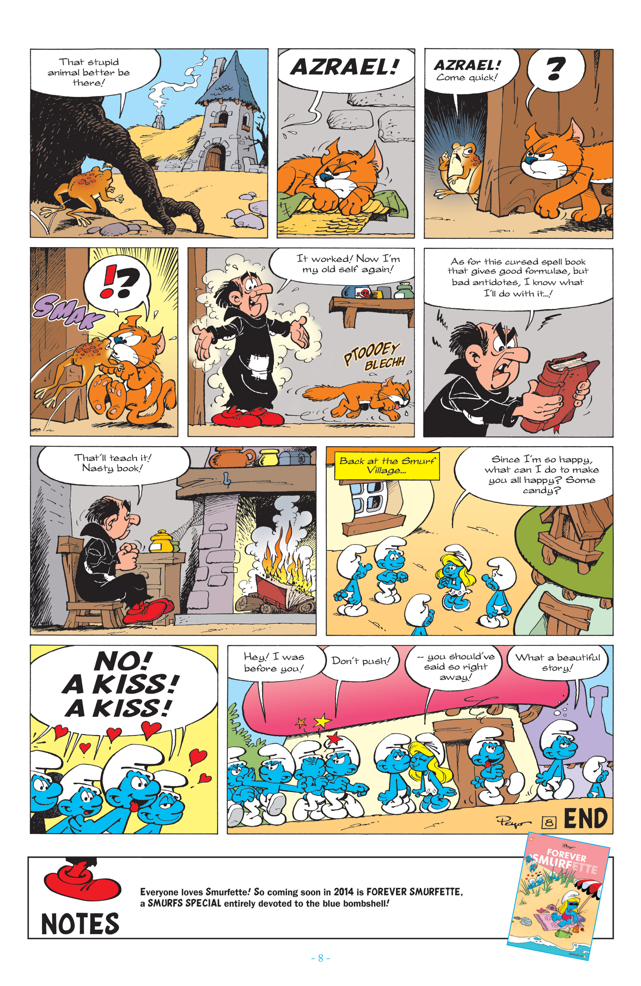 Read online Free Comic Book Day 2014 comic -  Issue # The Smurfs - 10