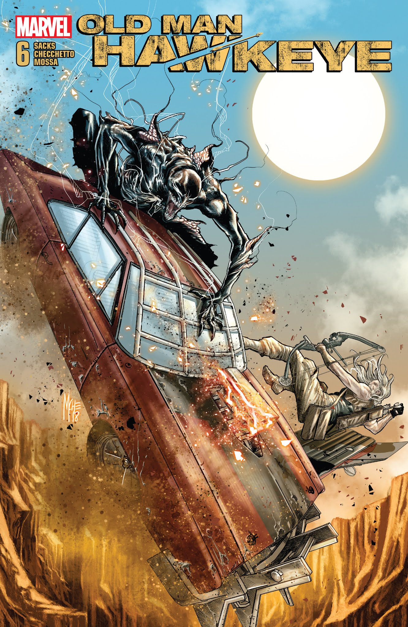 Read online Old Man Hawkeye comic -  Issue #6 - 1