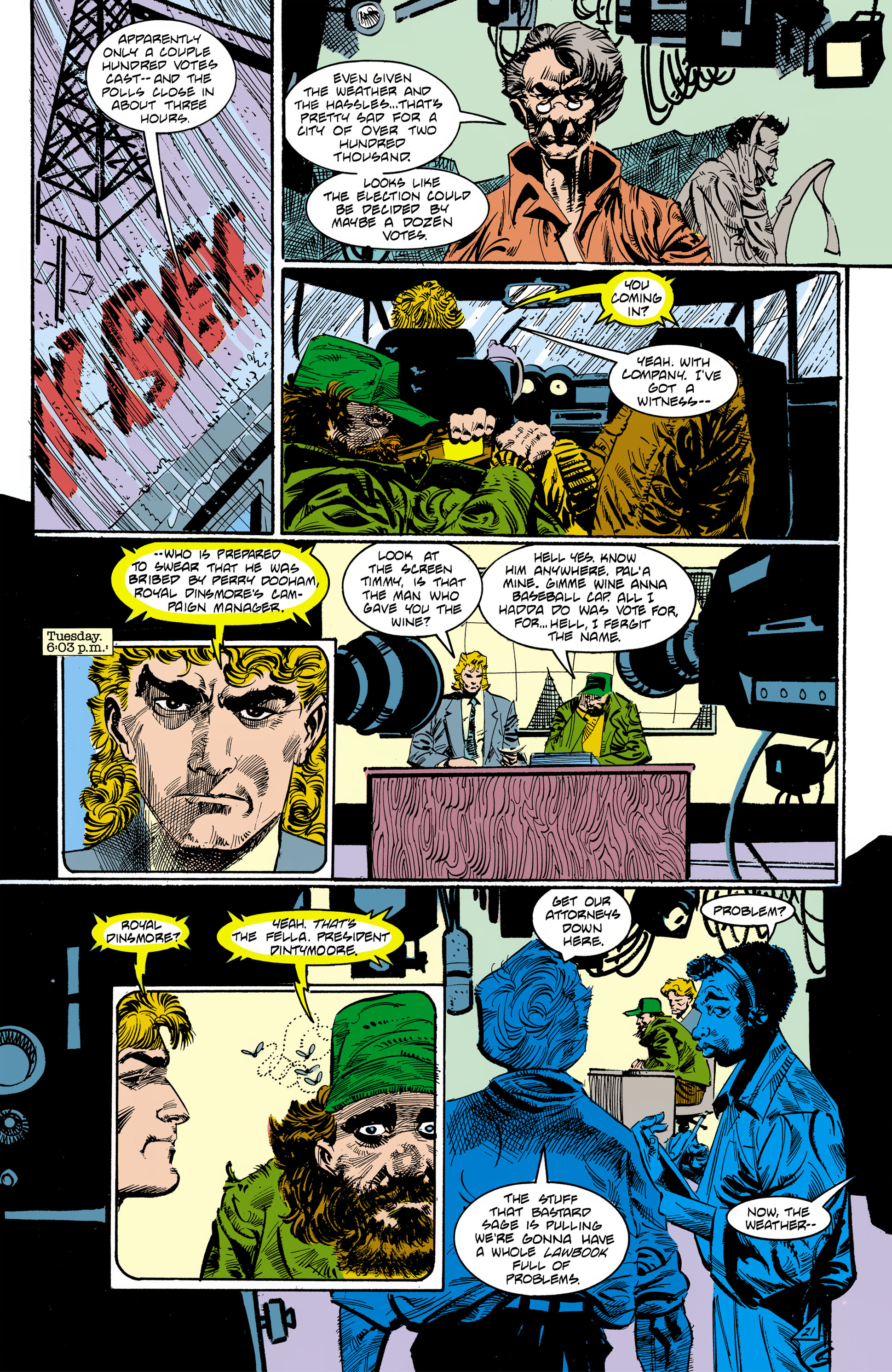 Read online The Question (1987) comic -  Issue #23 - 22