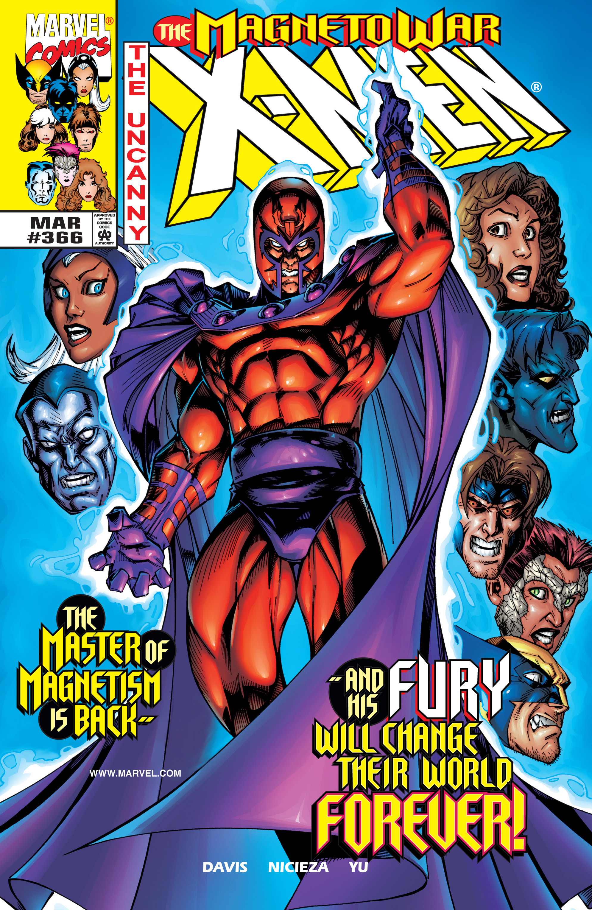 Read online Uncanny X-Men (1963) comic -  Issue #366 - 1
