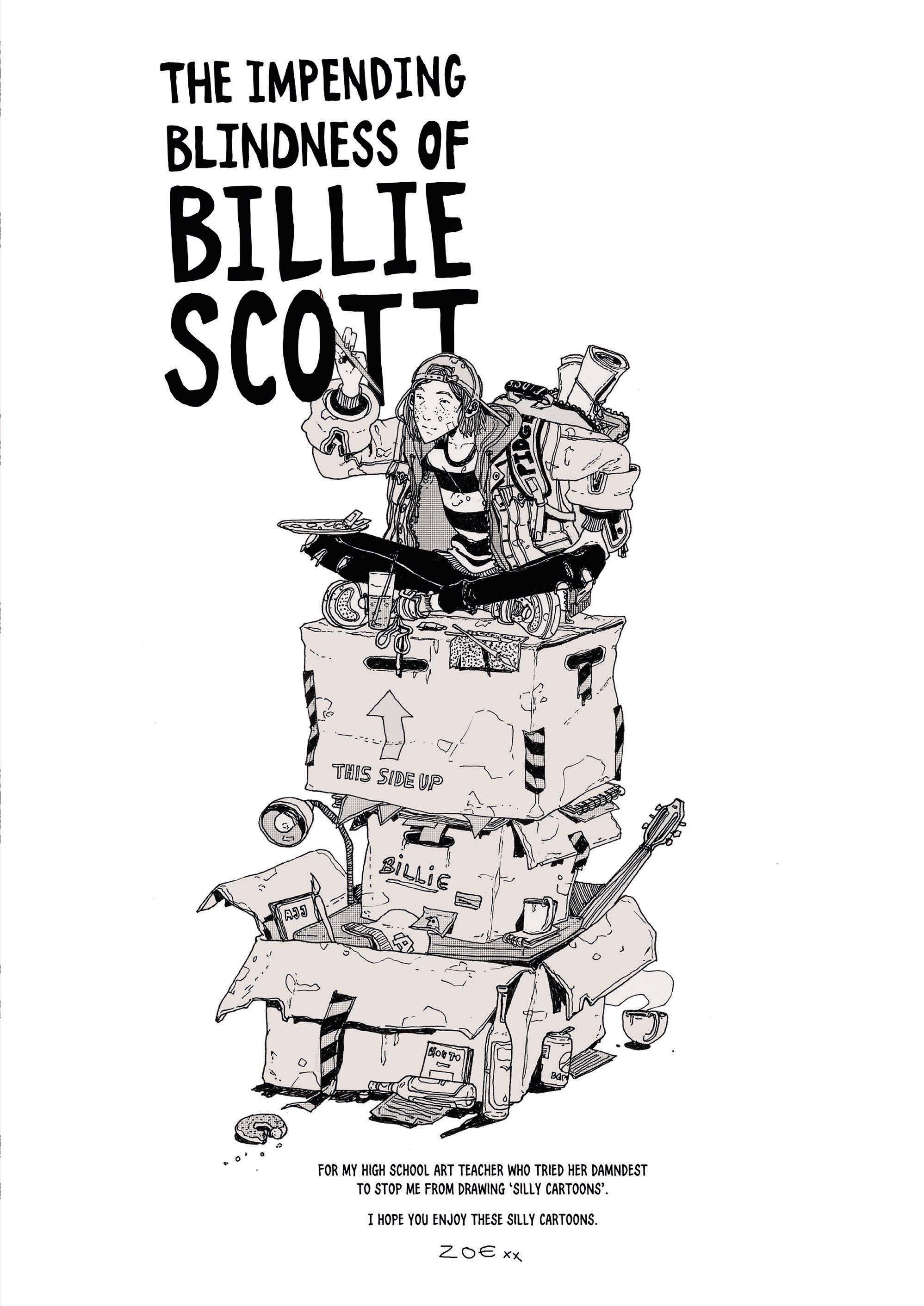 Read online The Impending Blindness of Billie Scott comic -  Issue # TPB (Part 1) - 3
