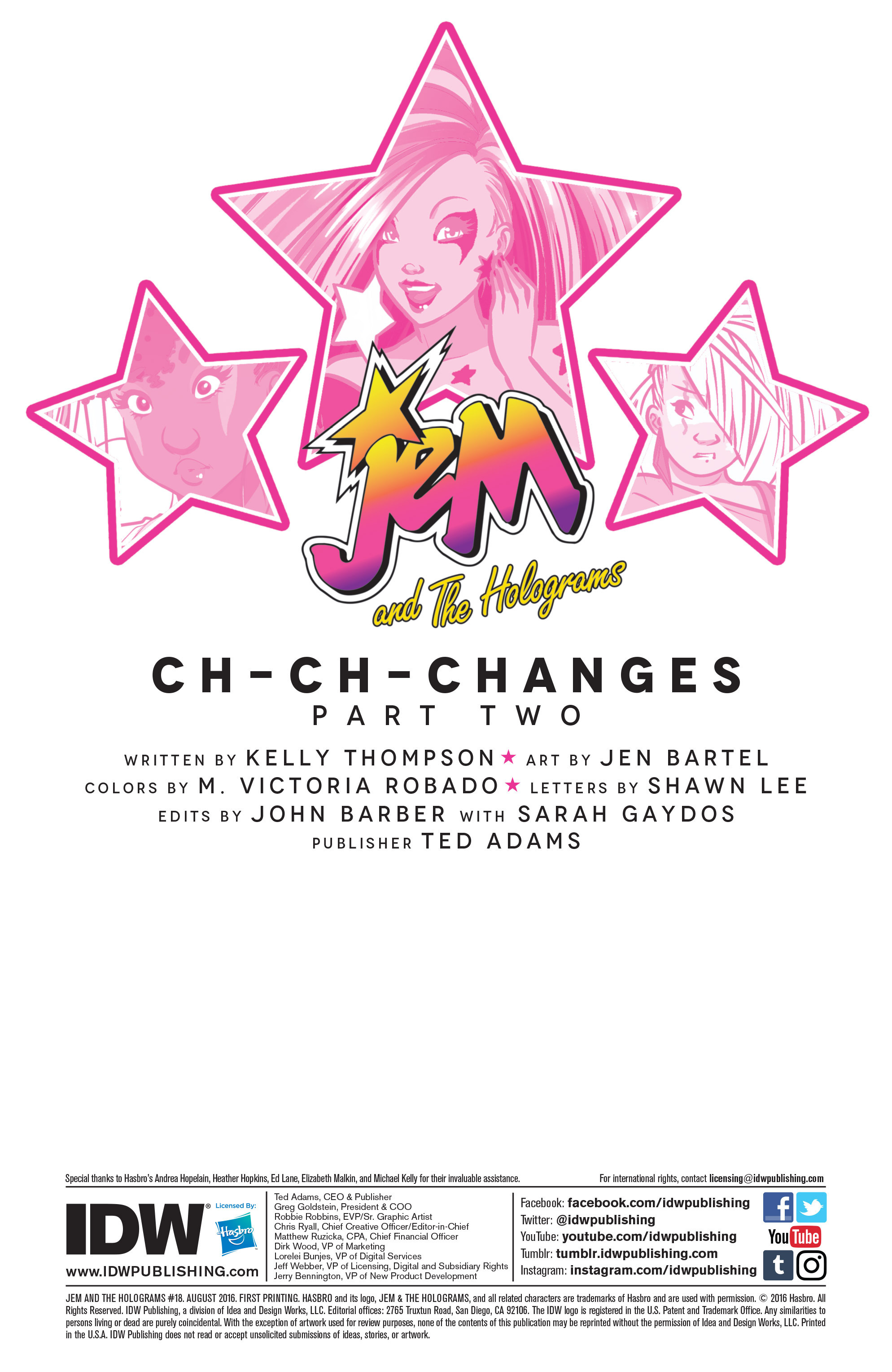 Read online Jem and The Holograms comic -  Issue #18 - 2