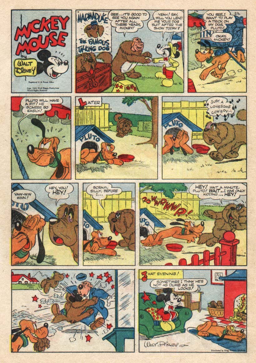 Read online Walt Disney's Comics and Stories comic -  Issue #122 - 30