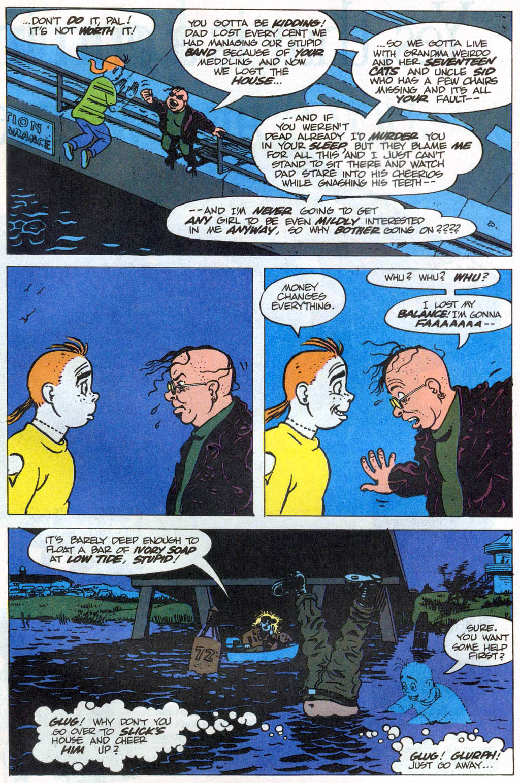 Read online Mort The Dead Teenager comic -  Issue #4 - 19