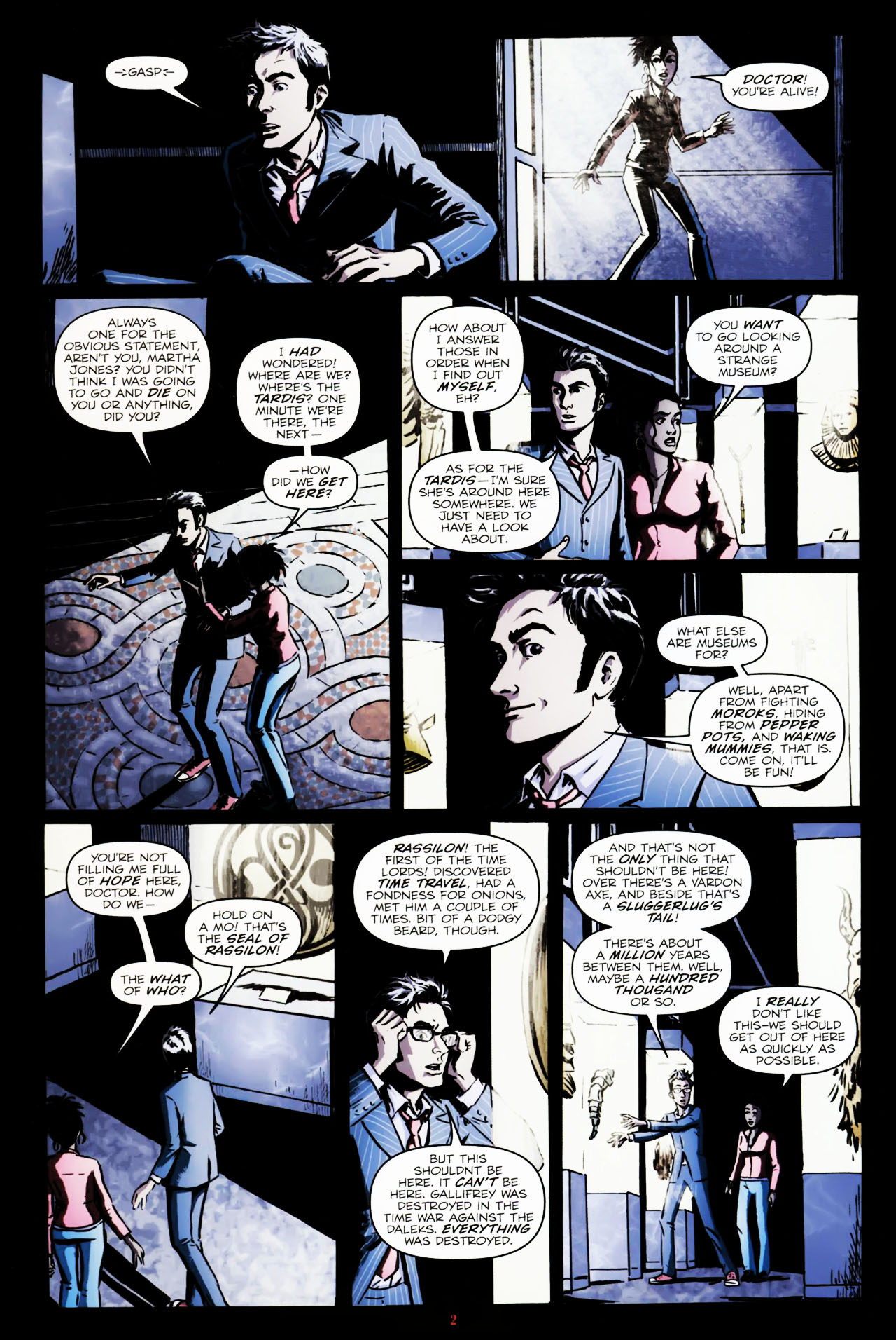 Read online Doctor Who: The Forgotten comic -  Issue #1 - 5