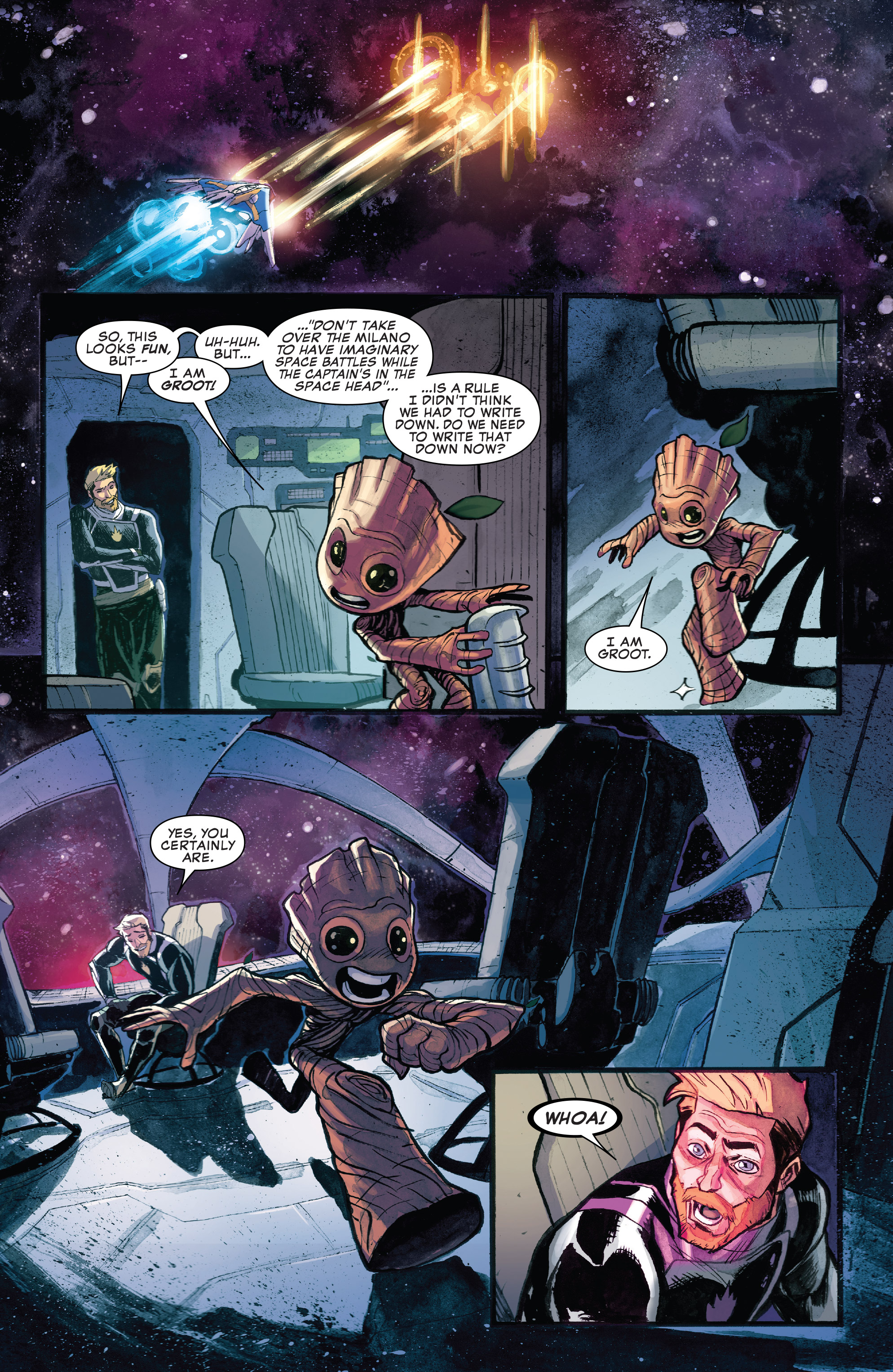 Read online I Am Groot comic -  Issue #1 - 4