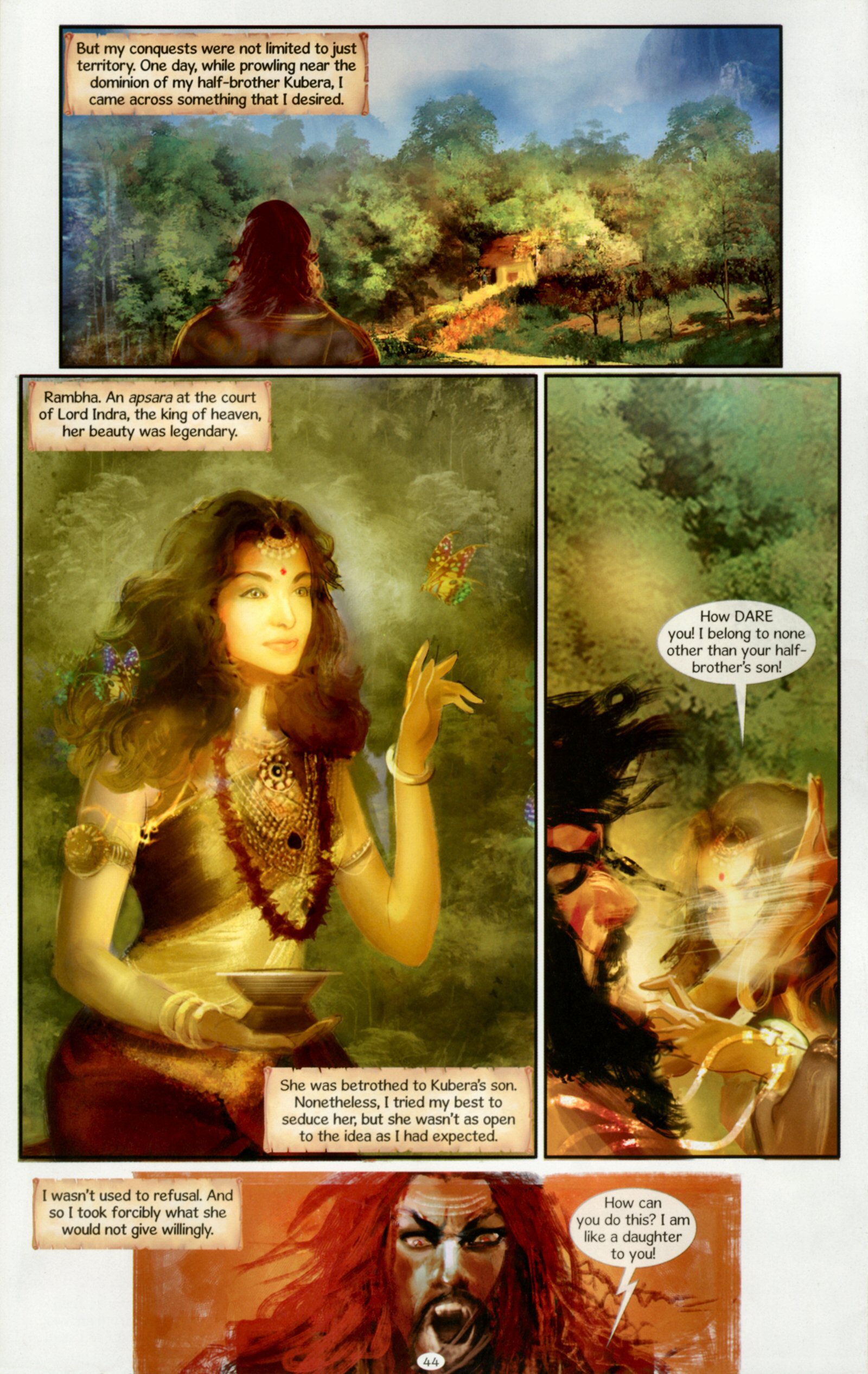 Read online Ravana: Roar of the Demon King comic -  Issue # Full - 48
