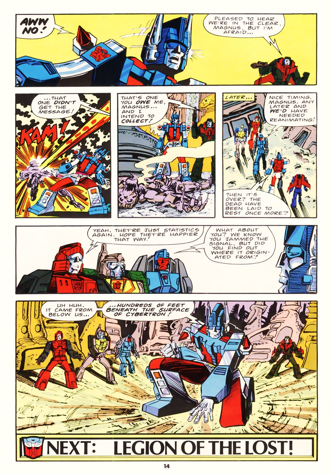 Read online The Transformers (UK) comic -  Issue #165 - 13