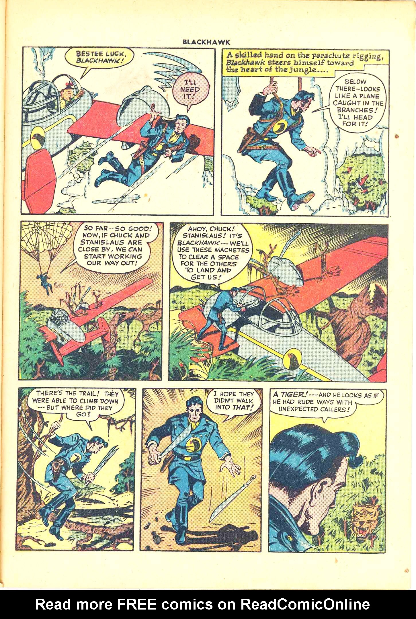 Read online Blackhawk (1957) comic -  Issue #11 - 39