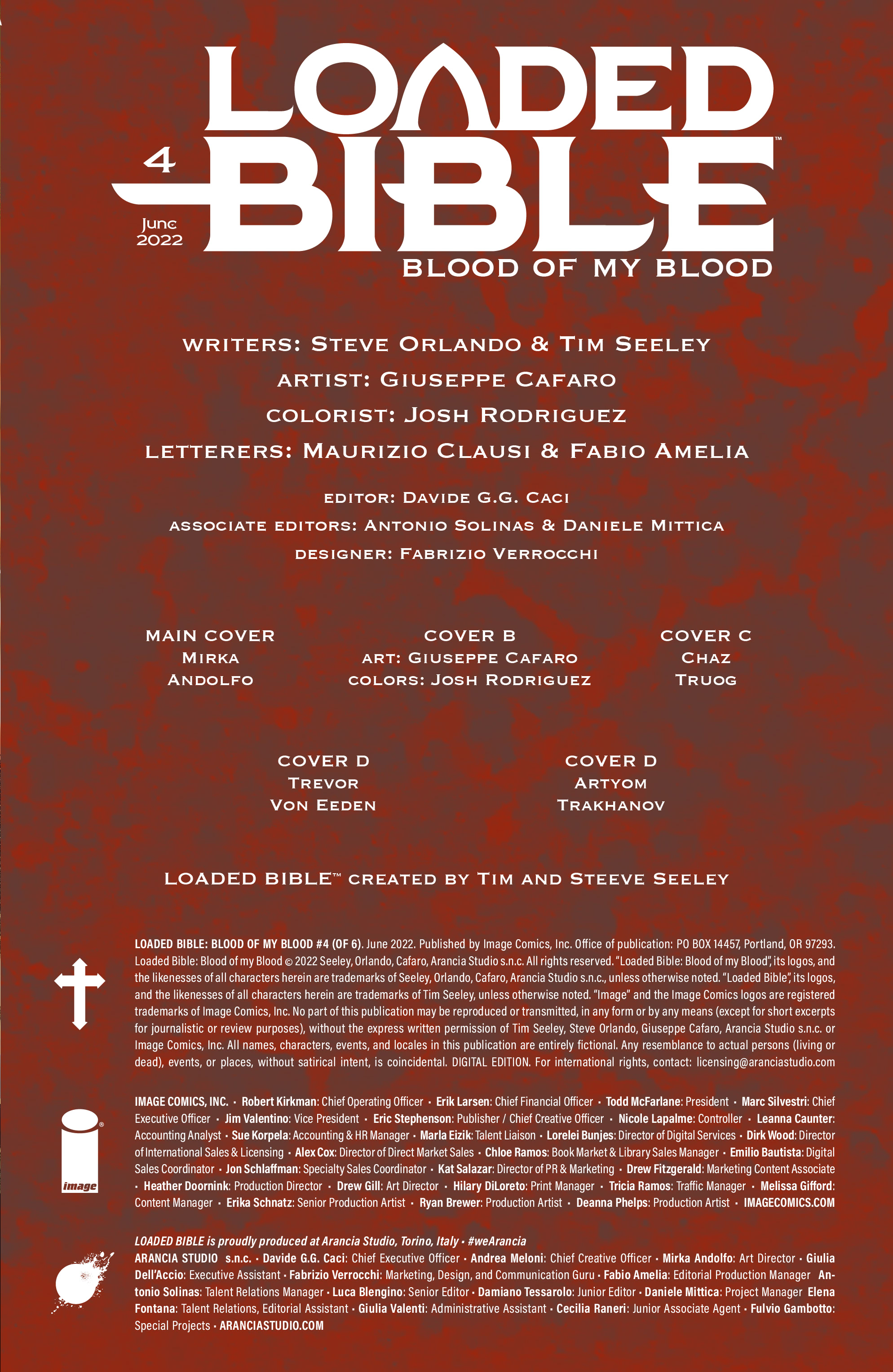 Read online Loaded Bible: Blood Of My Blood comic -  Issue #4 - 3