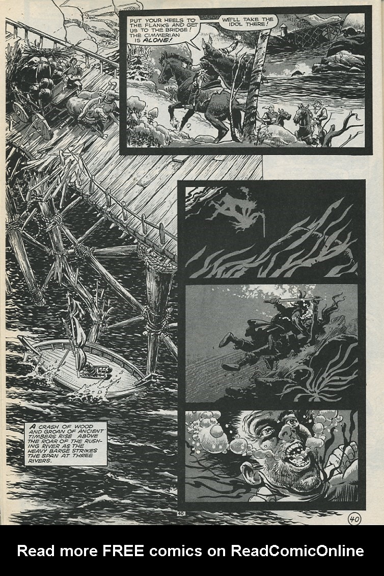 Read online The Savage Sword Of Conan comic -  Issue #179 - 42