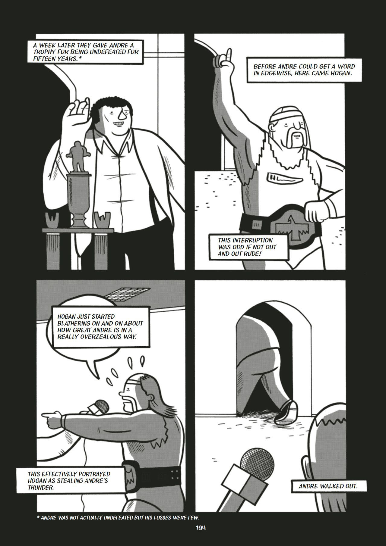 Read online Andre the Giant: Life and Legend comic -  Issue #1 - 194