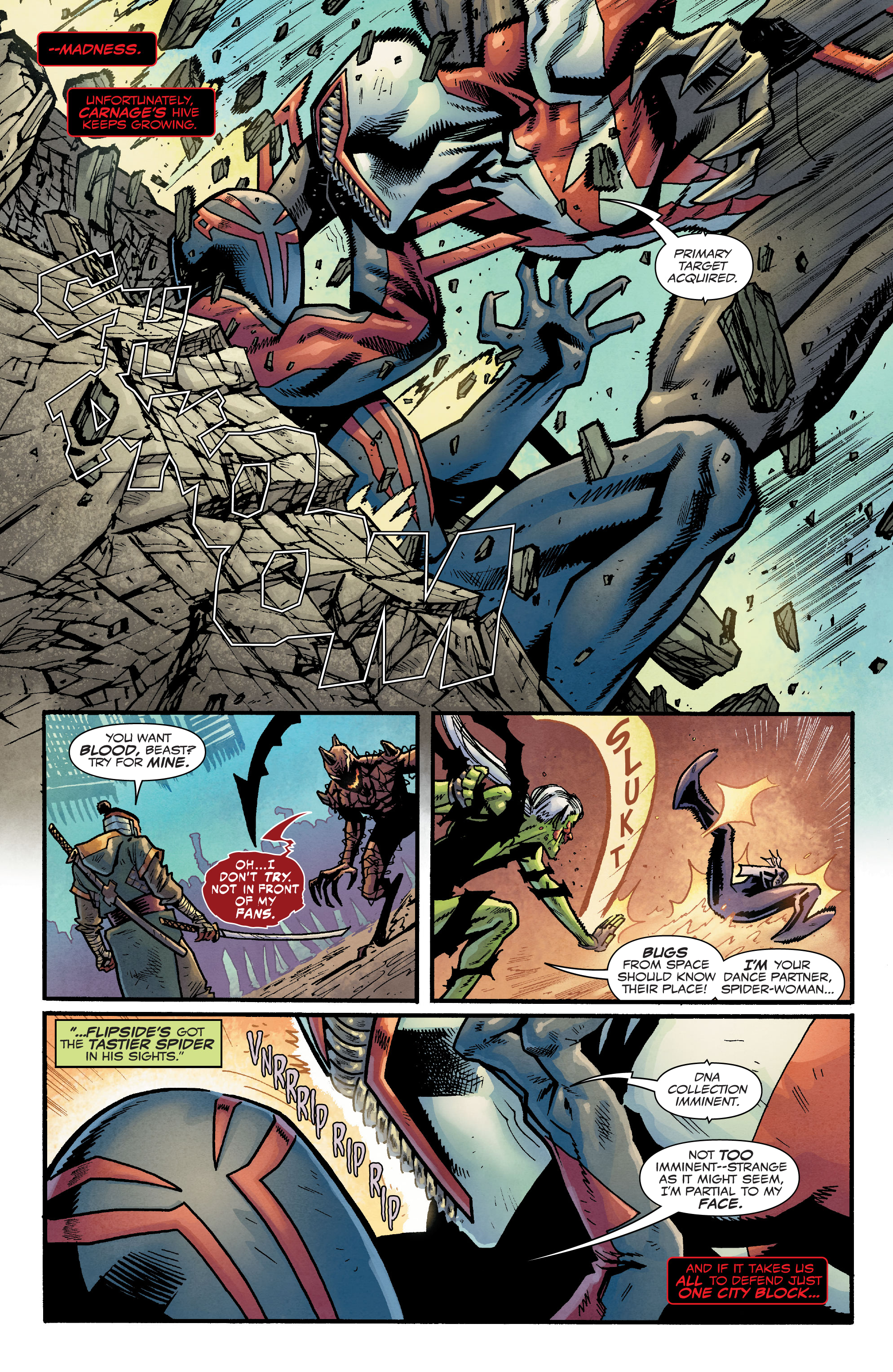 Read online Spider-Man 2099: Dark Genesis comic -  Issue #3 - 12