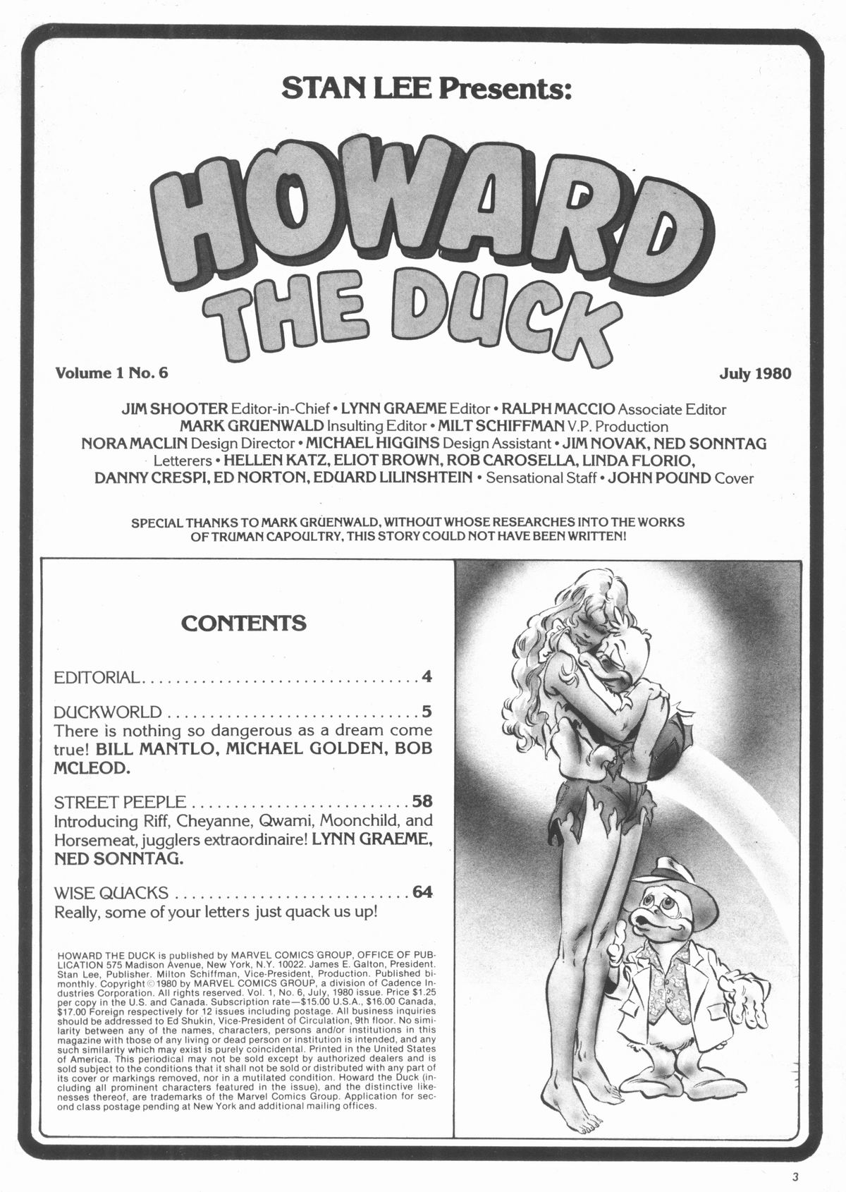 Read online Howard the Duck (1979) comic -  Issue #6 - 3